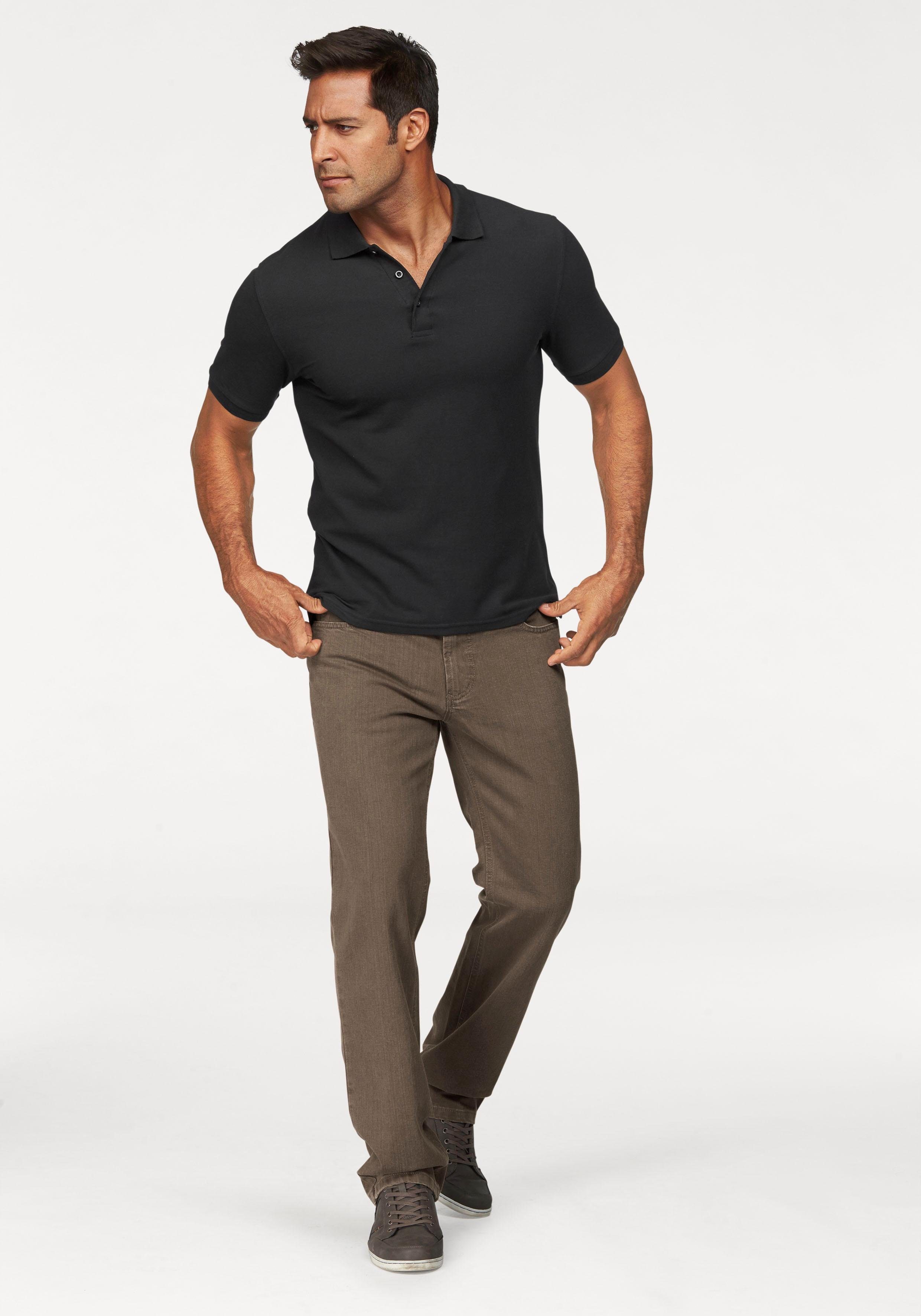 Fruit of the Loom Poloshirt Piqué, unifarben – Bild 5 von 5