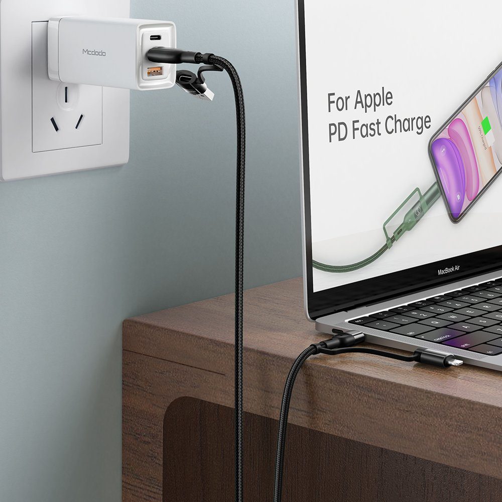 COFI 1453 4-in-1 PD Fast Charge Schnellladekabel Ladegerät Kabel USB-Kabel – Bild 3 von 5