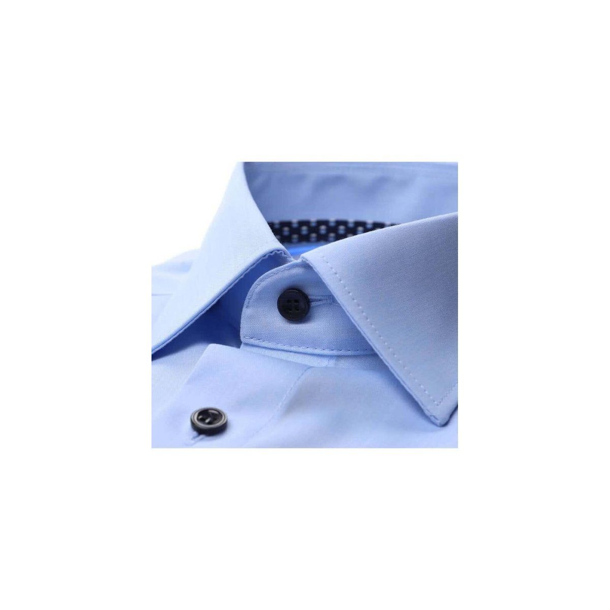 MARVELIS Langarmhemd blau (1-tlg)