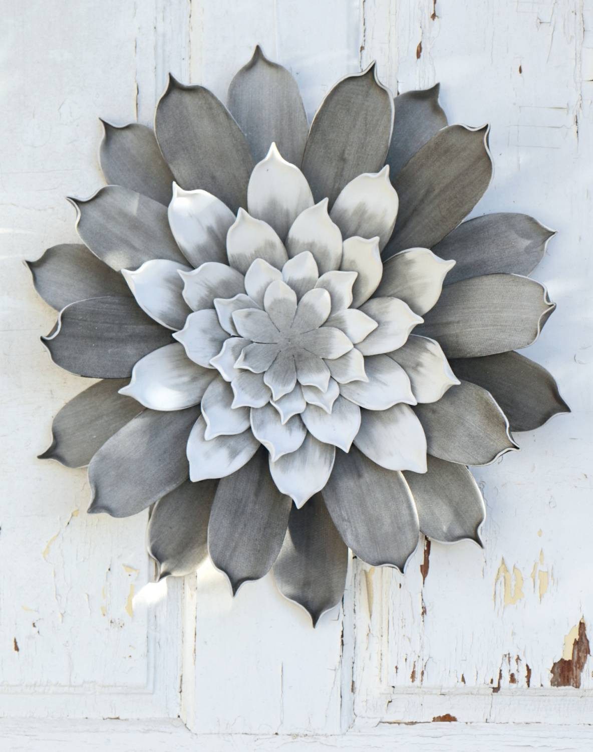 Kunstblume Kunst Kamelienblüte STEINKA, grau, Ø40cm Kamelie, artplants