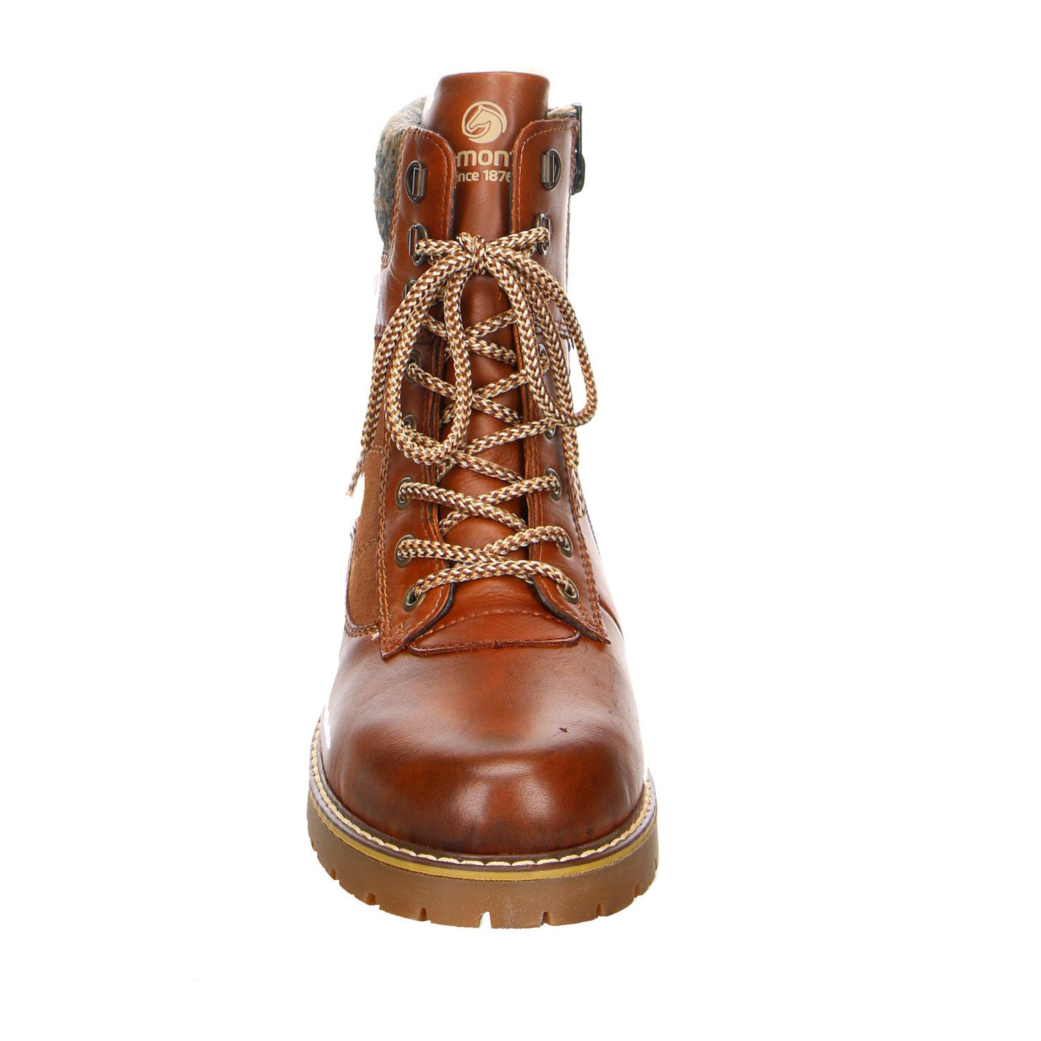 Remonte Remonte Leder Schnürstiefelette braun Stiefelette