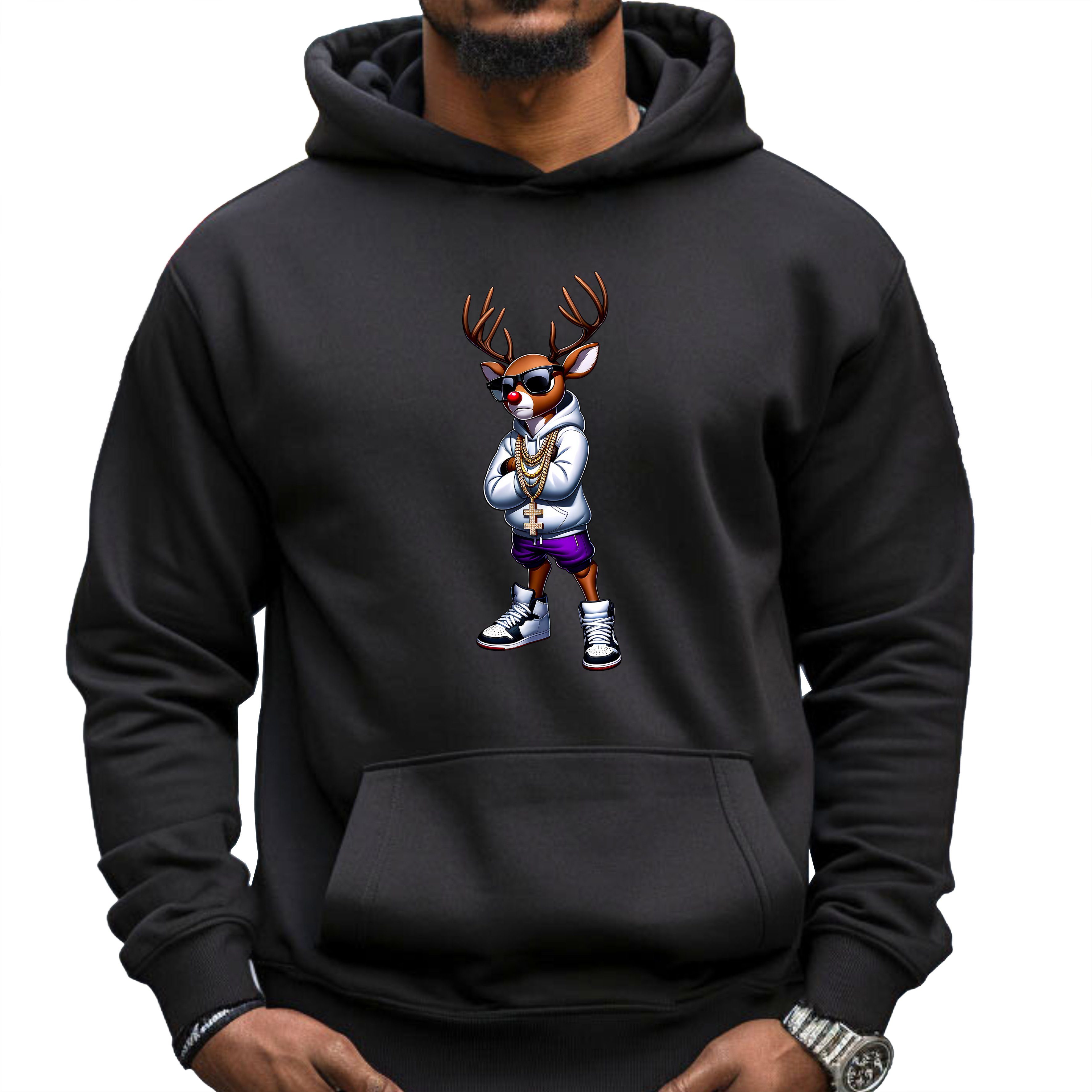 Banco Hoodie Kapuzenpullover mit Weihnachtsmotiven Winter günstig online kaufen