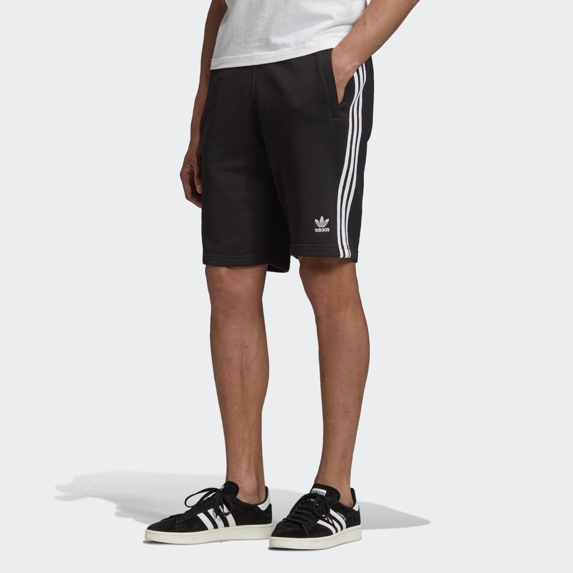 adidas Originals Shorts 3-STREIFEN SWEAT SHORTS Black