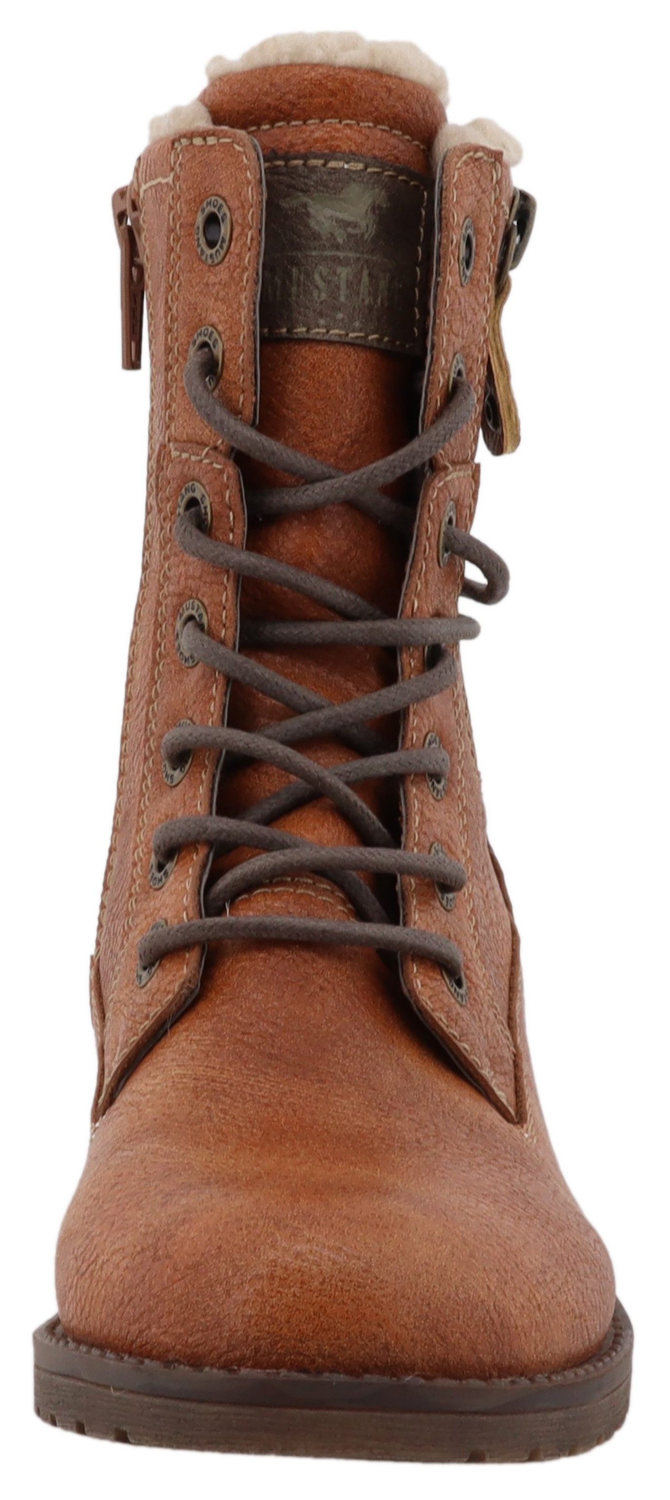 Mustang Shoes Concetta Winterstiefel Stiefel, Schnürstiefel mit TEX-Membran