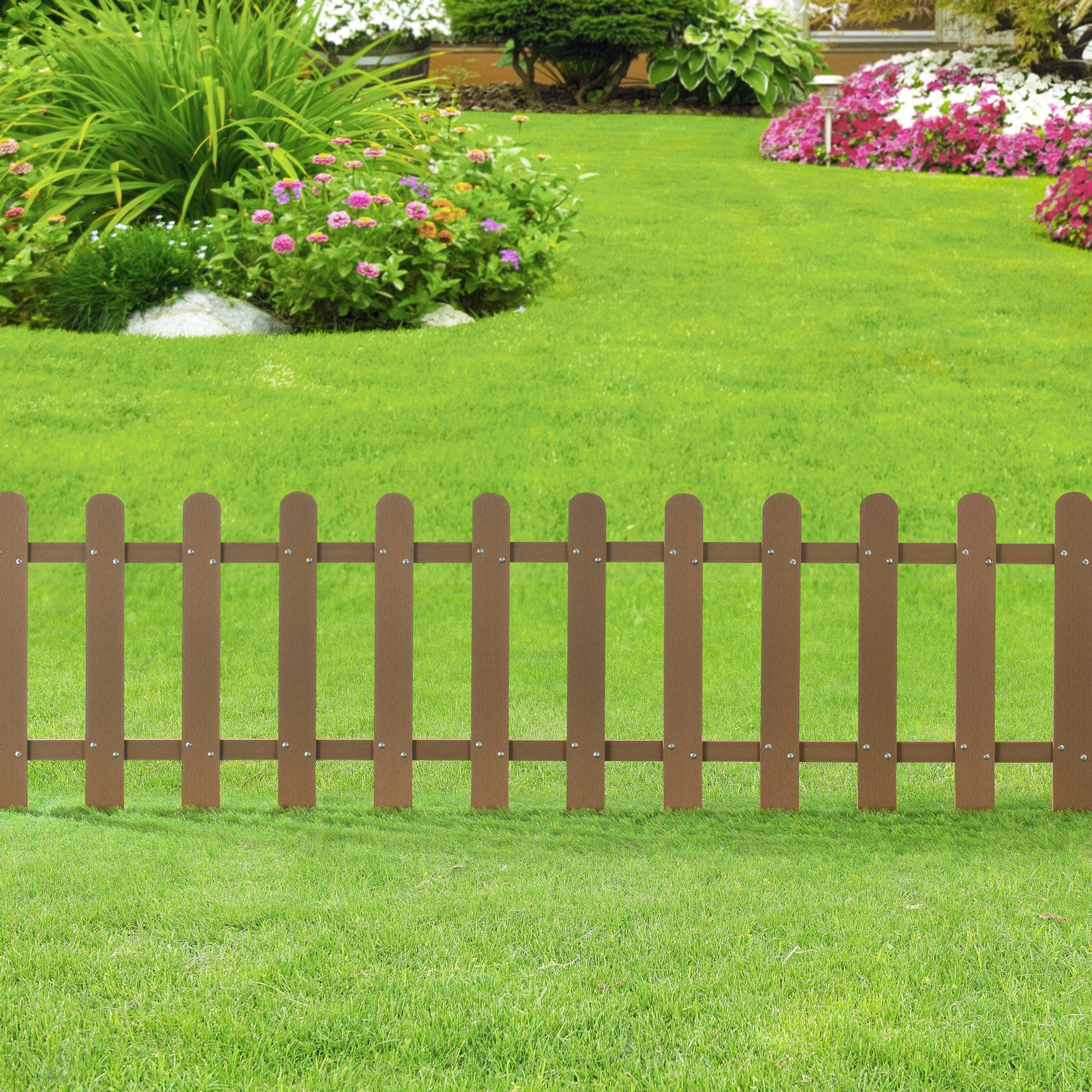 neu.holz Gartenzaun, »Elda« Lattenzaun WPC Friesenzaun günstig online kaufen