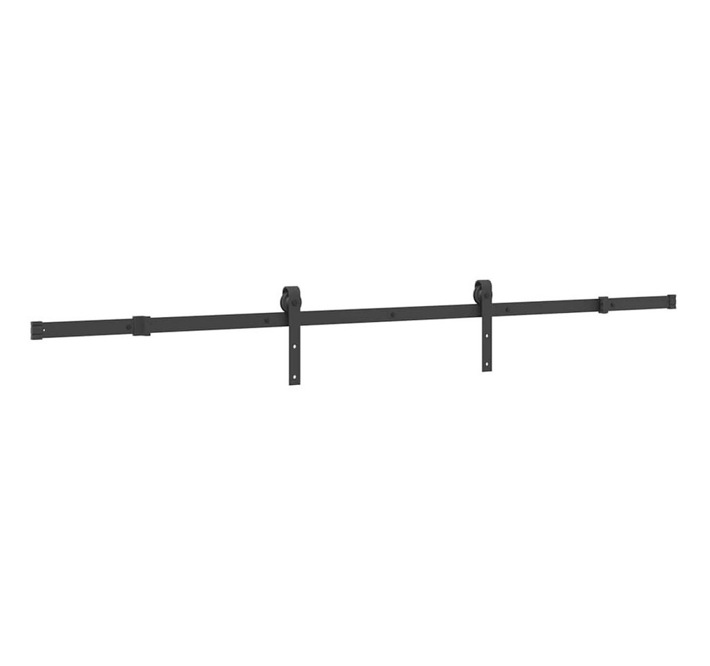 Thumbnail - vidaXL Türbeschlag, Schiebetürbeschlag-Set 213,5 cm Stahl Schwarz