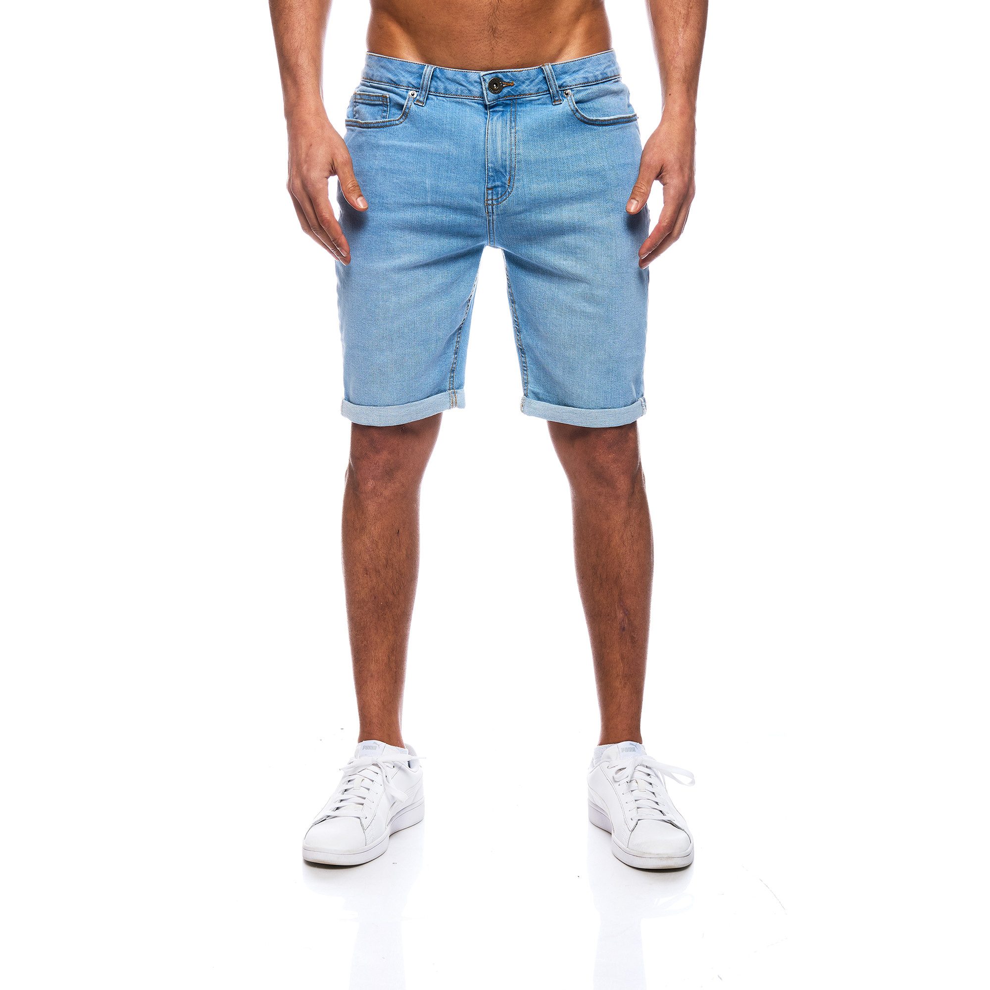 JEEL Jeansshorts Herren - kurze Hosen Männer - Jeans Shorts - Slim-Fit 5-Po günstig online kaufen