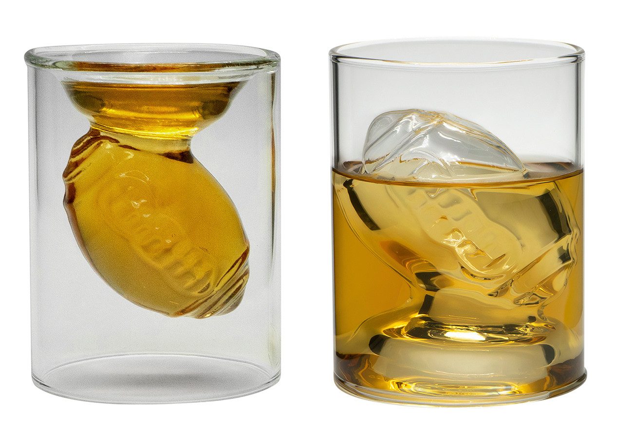 Schnapsglas American Football 3D 2er Set