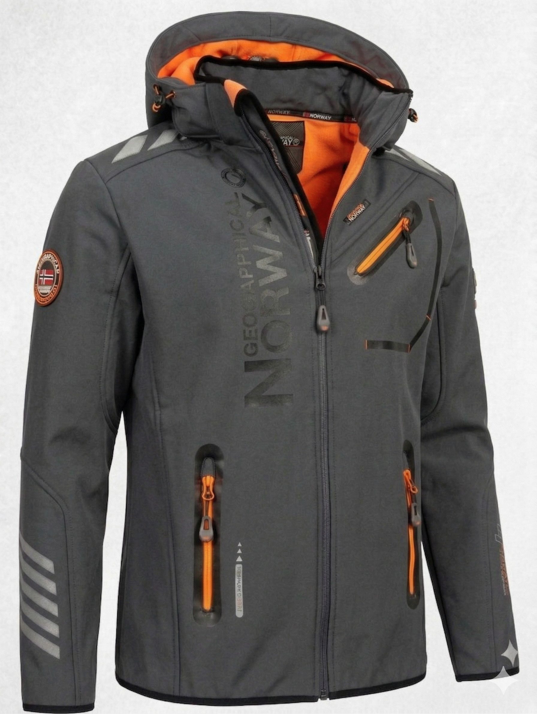 Softshelljacke Herren Herbst Winter Jacke Softshell Outdoor Übergangsjacke