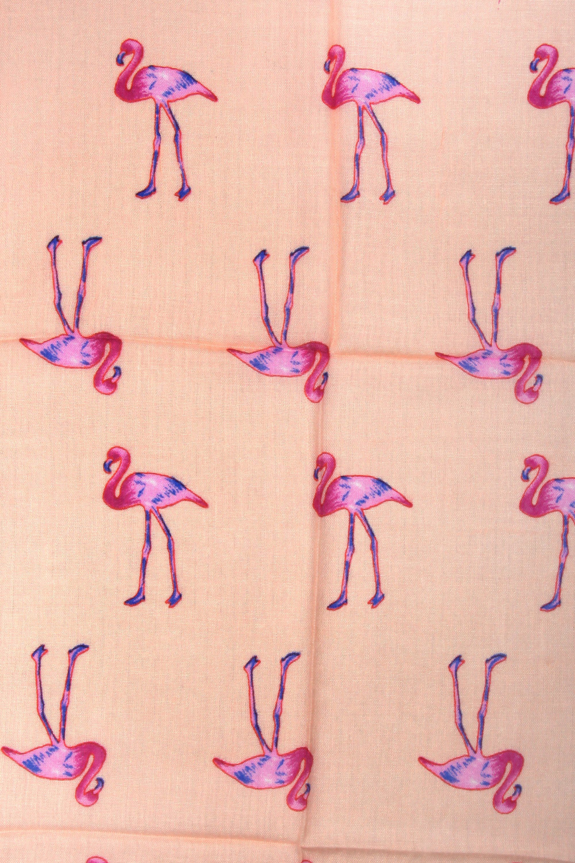 Modeschal Flamingo Vogel, COLLEZIONE Farbe mit ALESSANDRO (1-St), warmer in