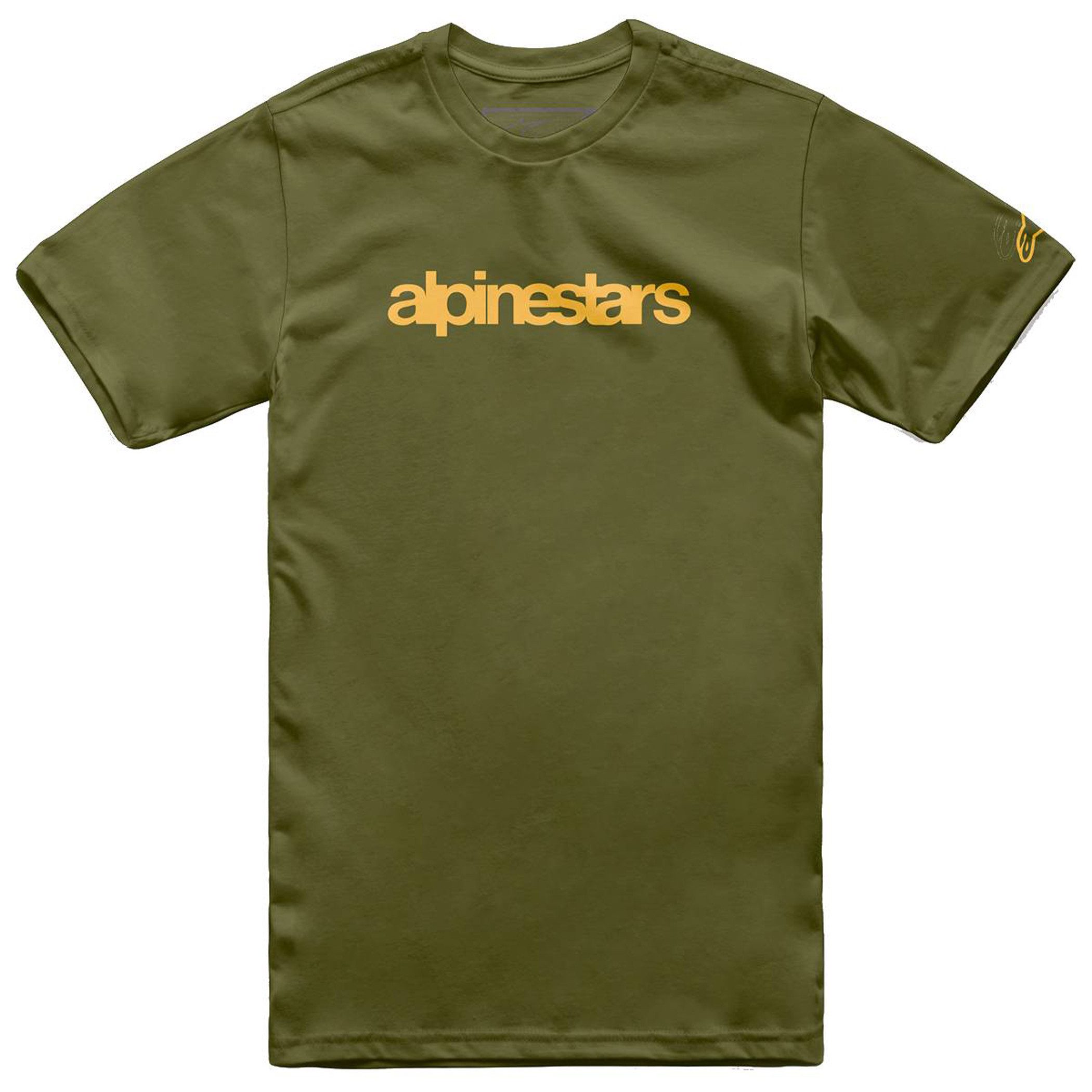 Alpinestars T-Shirt Alpinestars T-Shirt "Heritage Logo" - grün