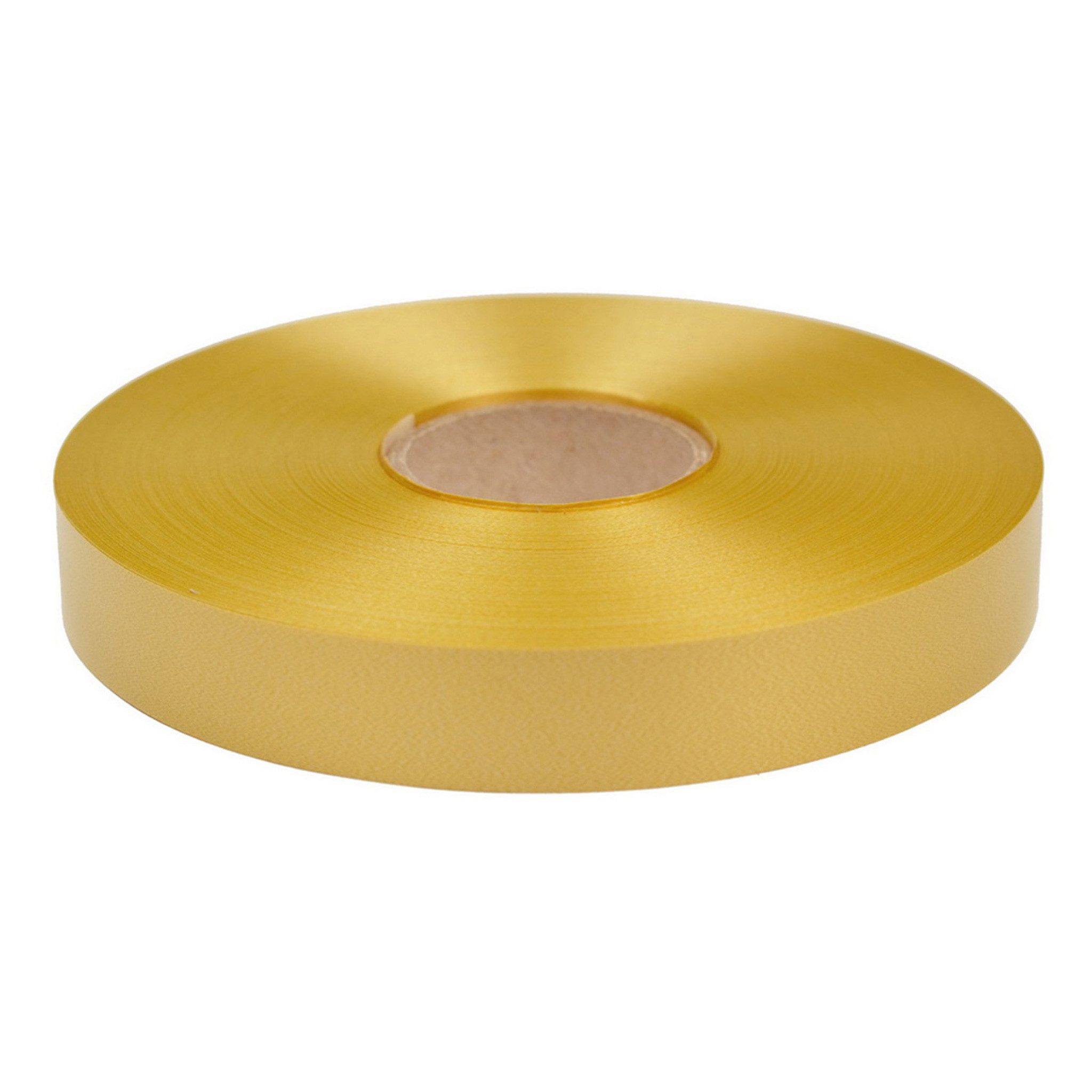 Star Geschenkband, Geschenkband Ringelband 19mm x 100m Rolle Gold