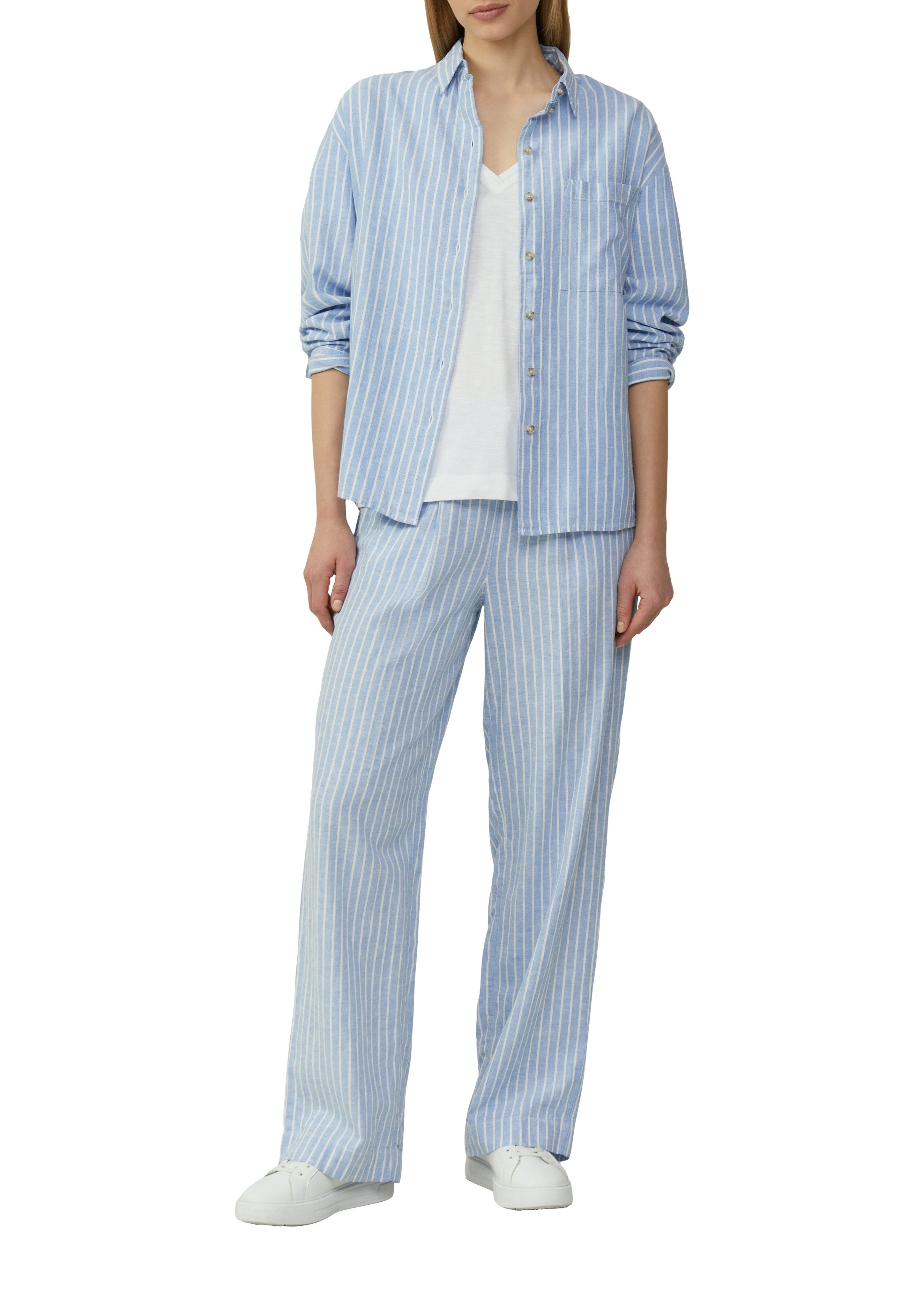 s.Oliver T-Shirt aus Flammgarn günstig online kaufen