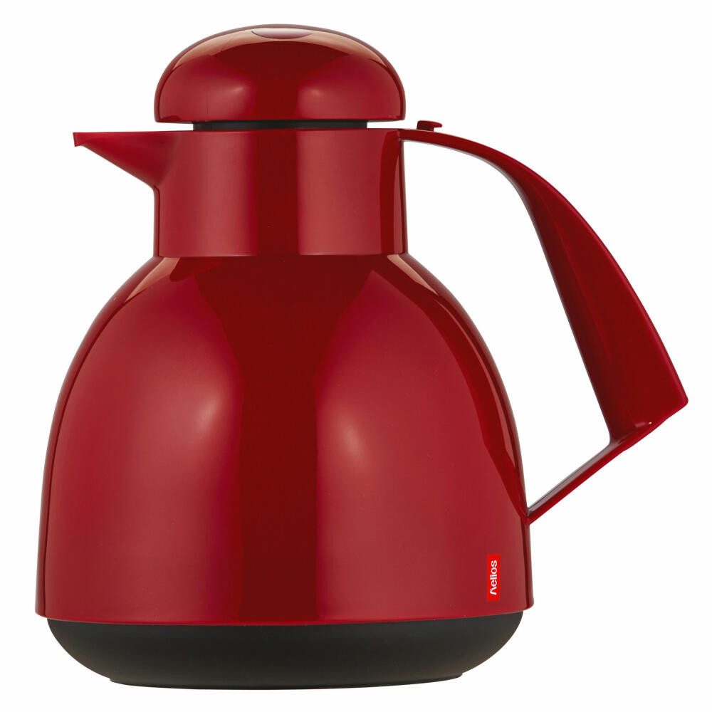 Helios Isolierkanne Day Push 1 L rot