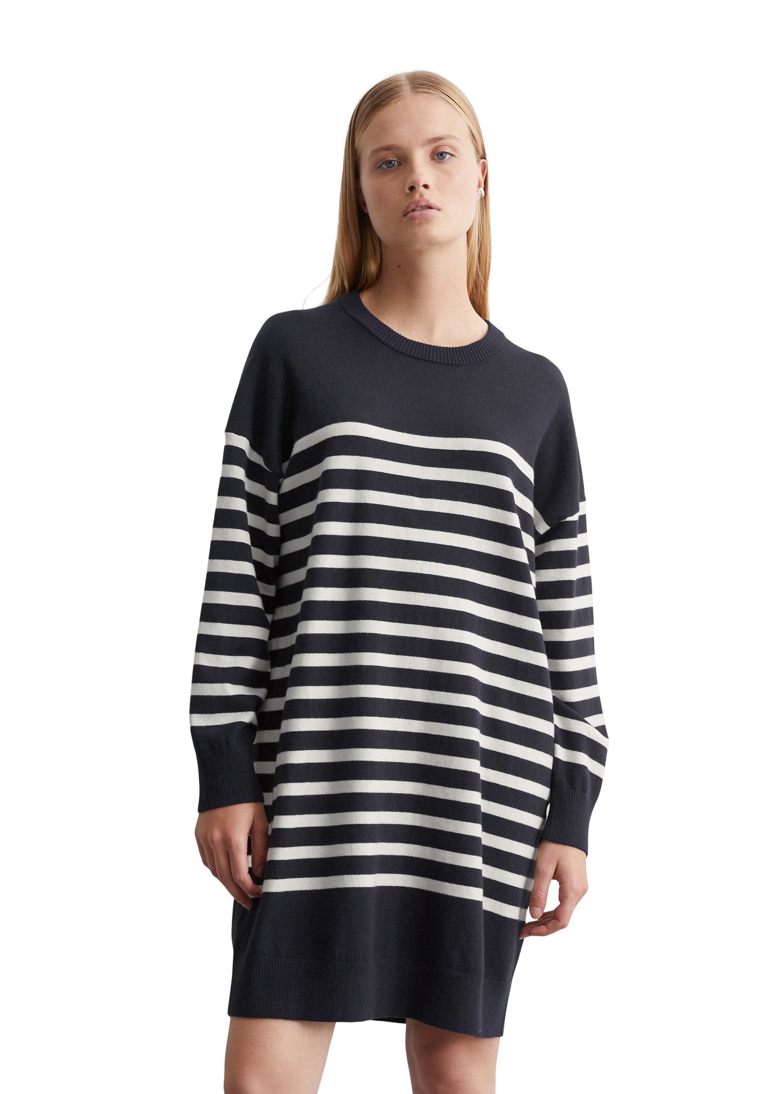 Marc O'Polo DENIM Strickkleid aus Soft Cotton Stretch