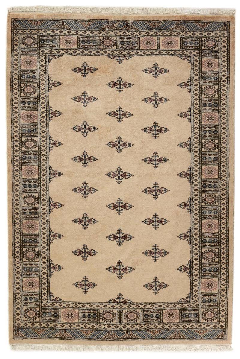 Orientteppich Pakistan Buchara 3ply 138x200 Handgeknüpfter Orientteppich, Nain Trading, rechteckig, Höhe: 8 mm