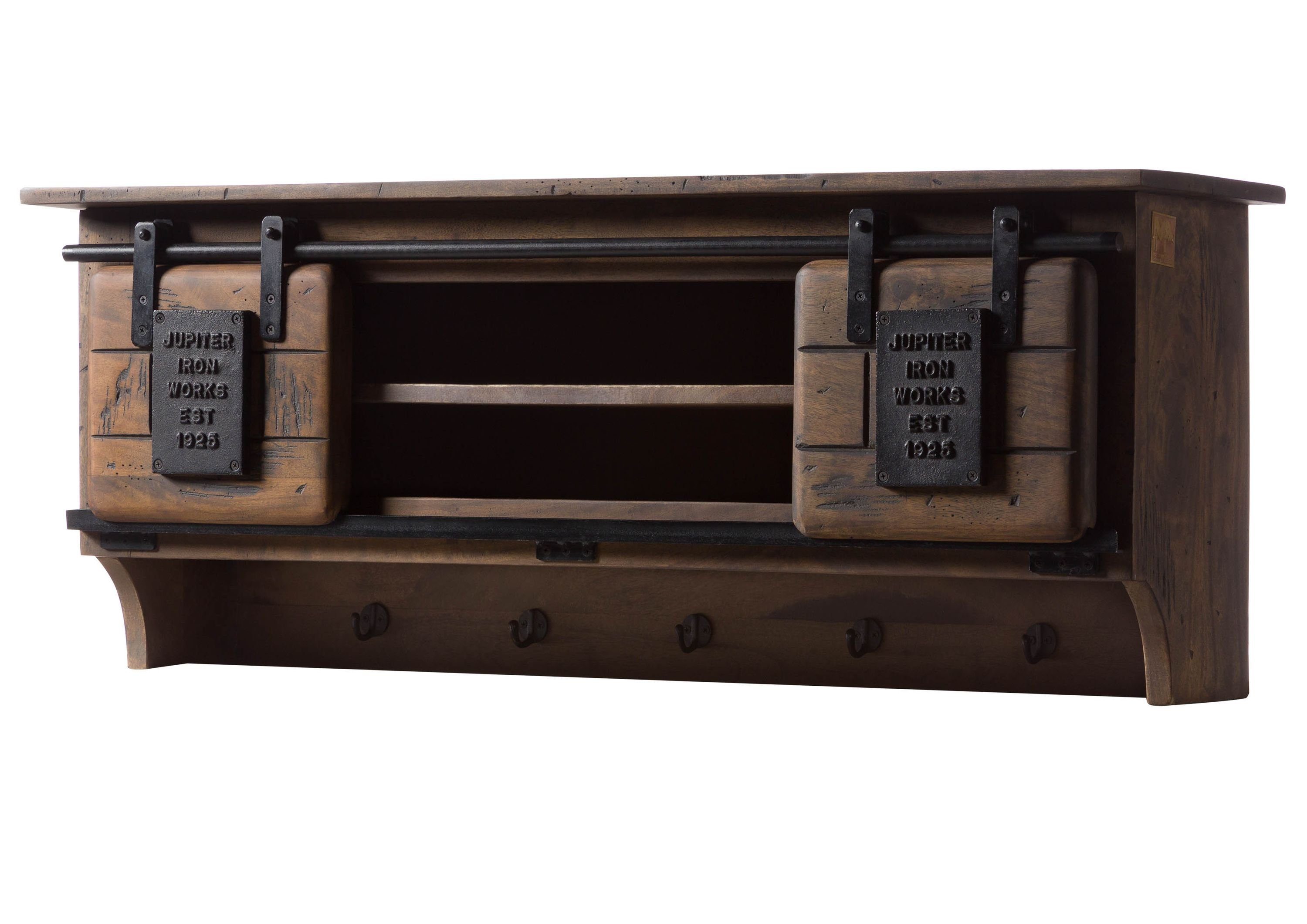 Massivmoebel24 Wandgarderobe