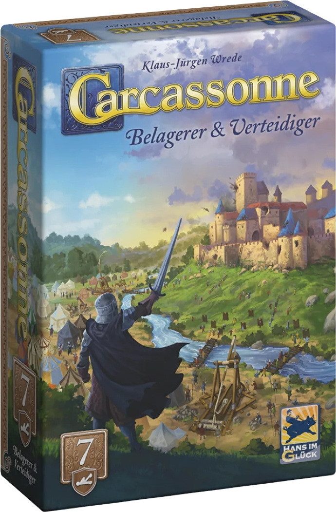 Hans im Glück Spiel Carcassonne 7. Erweiterung Belagerer & Verteidiger HIGD0137