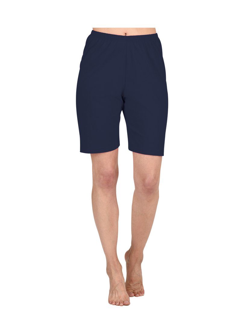 Trigema Bermudas TRIGEMA Bermuda navy 100% aus Baumwolle