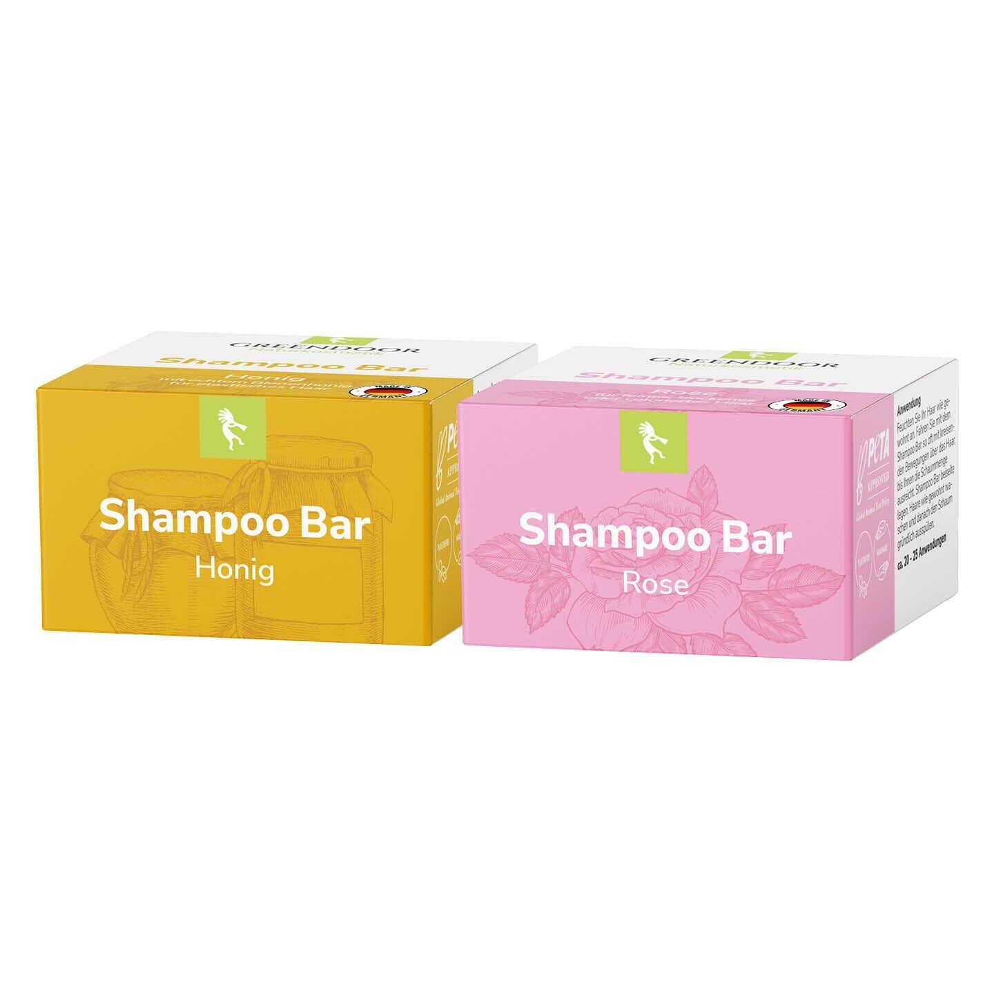 GREENDOOR Pflege-Geschenkset Shampoo Bar Set HARMONY