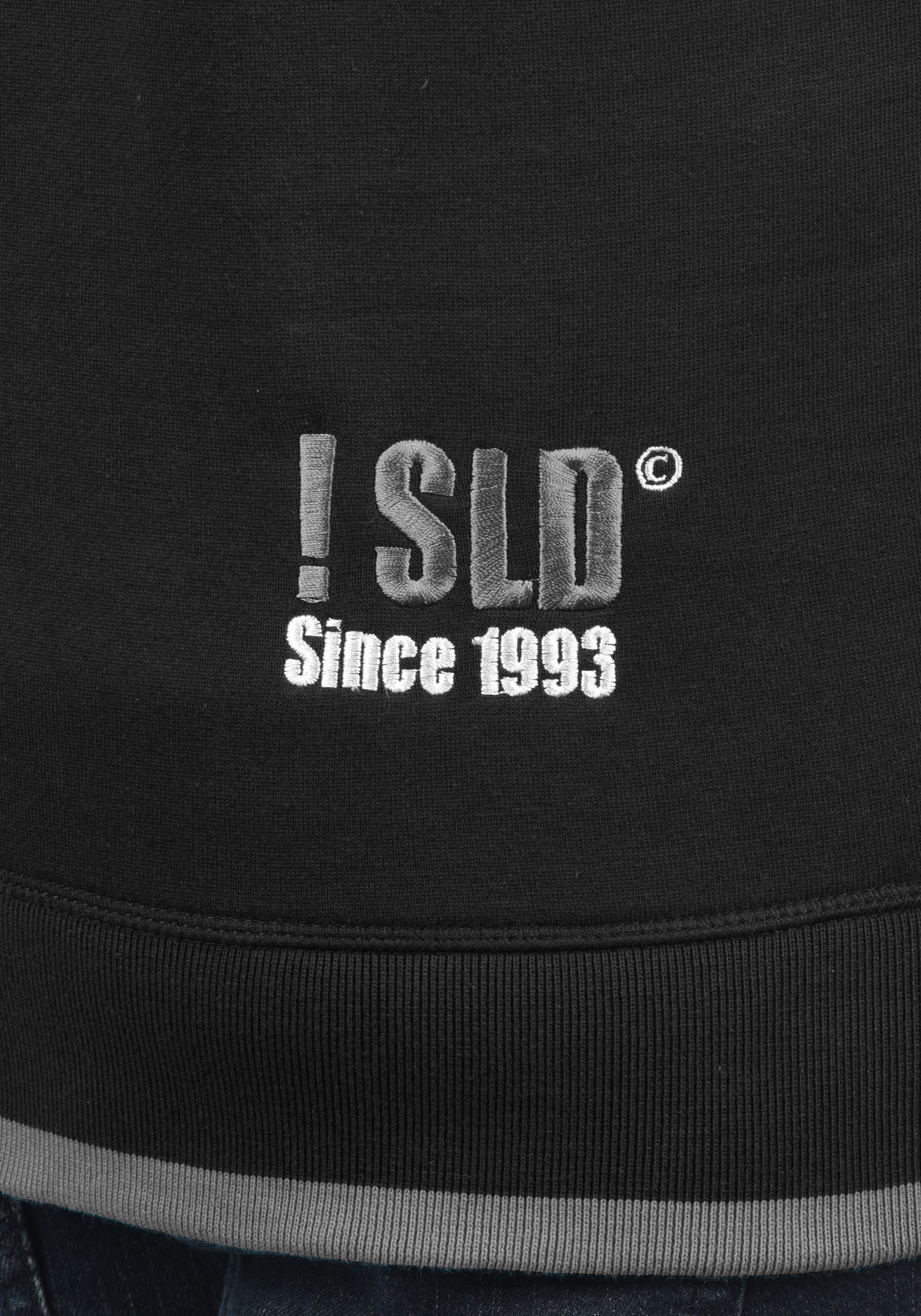 !Solid Hoodie SDBenjamin Hood Kapuzensweatshirt mit Cross-Over Kragen – Bild 5 von 5