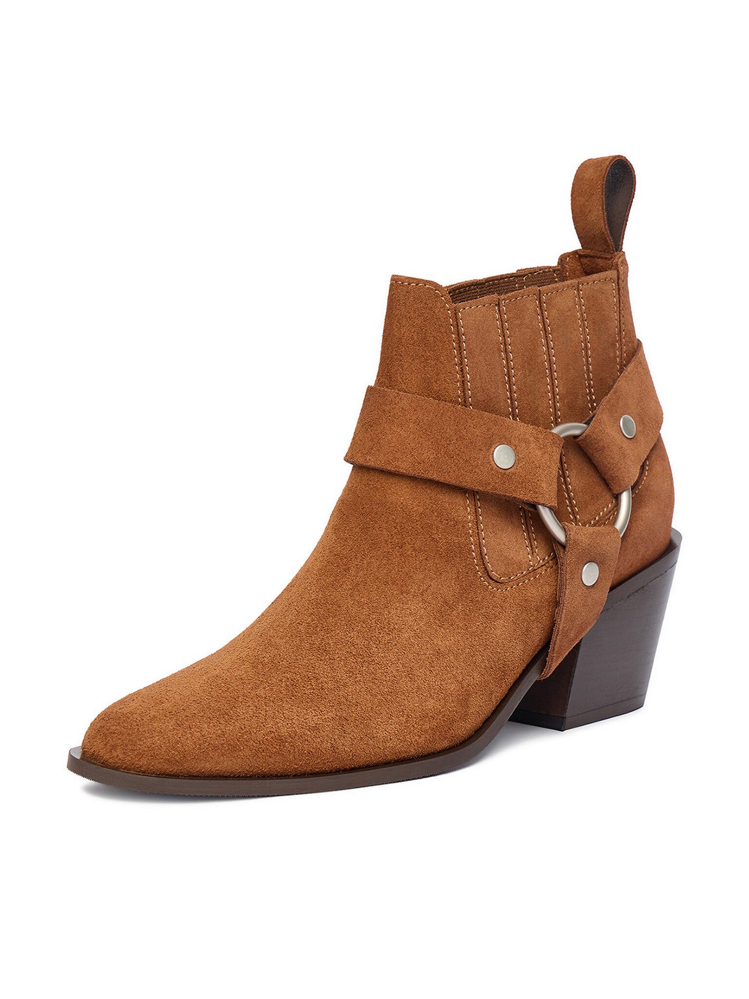 Badura Badura Damen-Fußstiefel Braun Badura-EO-CLEO-501-25 Beige Dunkel Stiefel