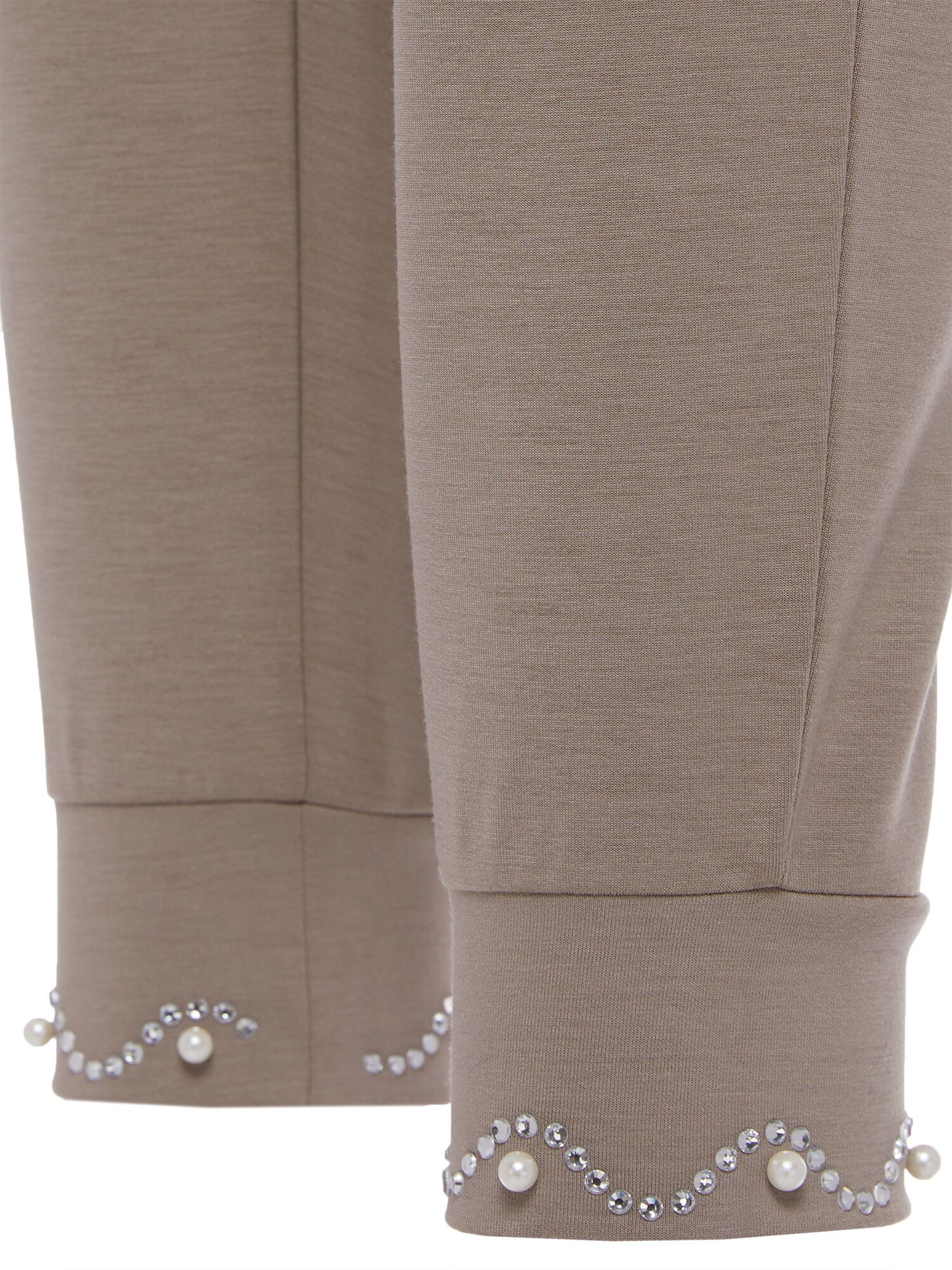 MONACO blue WEEKEND Jogger Pants Sweathose Figurumspielend mit Perleneinsatz