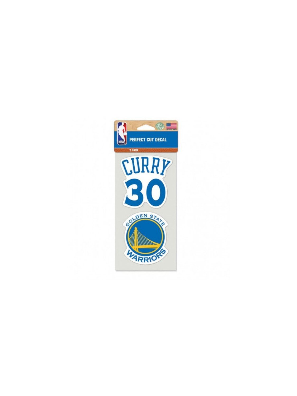 Golden State Warriors Aufkleber Stephen Curry NBA Aufkleber