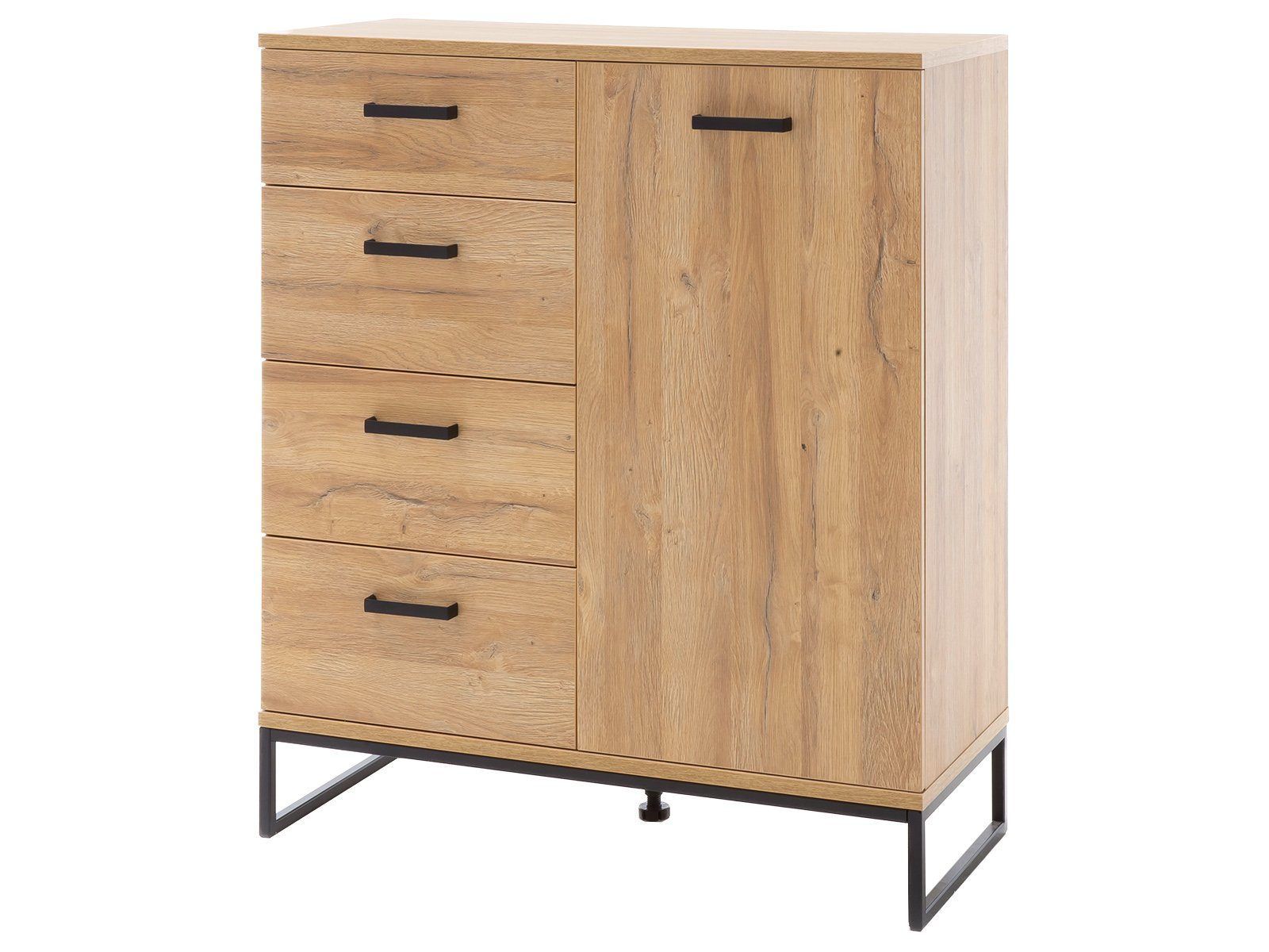 MCA furniture Kommode 101 x 116 x 44 cm (B/H/T)