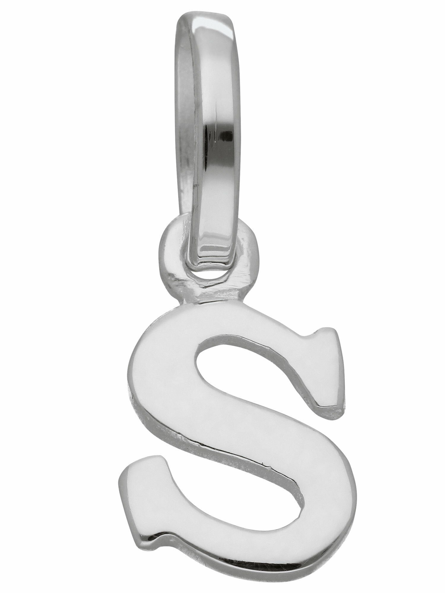 Adelia´s Buchstabenanhänger 925 Silber Buchstabenanhänger, Silberschmuck für Damen & Herren