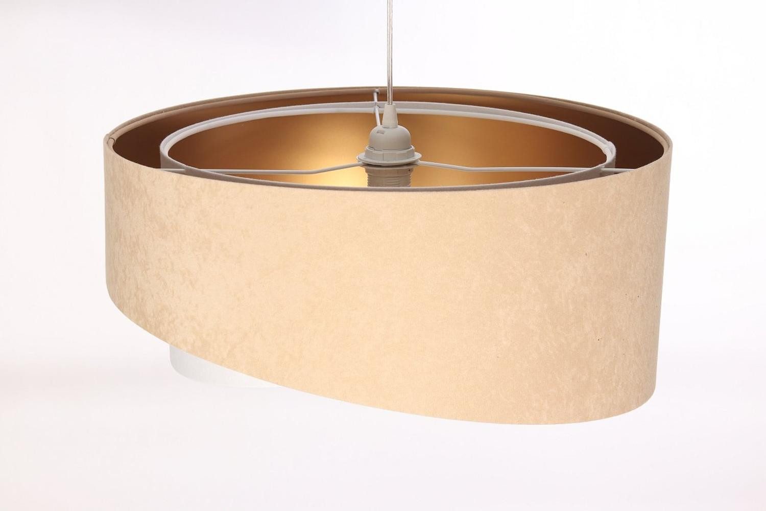 ONZENO Pendelleuchte Galaxy Nimbus Crisp 1 50x23x50 cm, einzigartiges Design und hochwertige Lampe