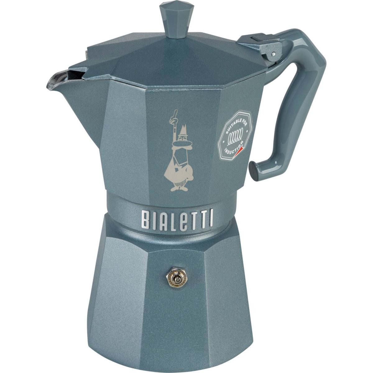 BIALETTI Teebereiter MOKA EXCLUSIVE 6TZ Induction, grey