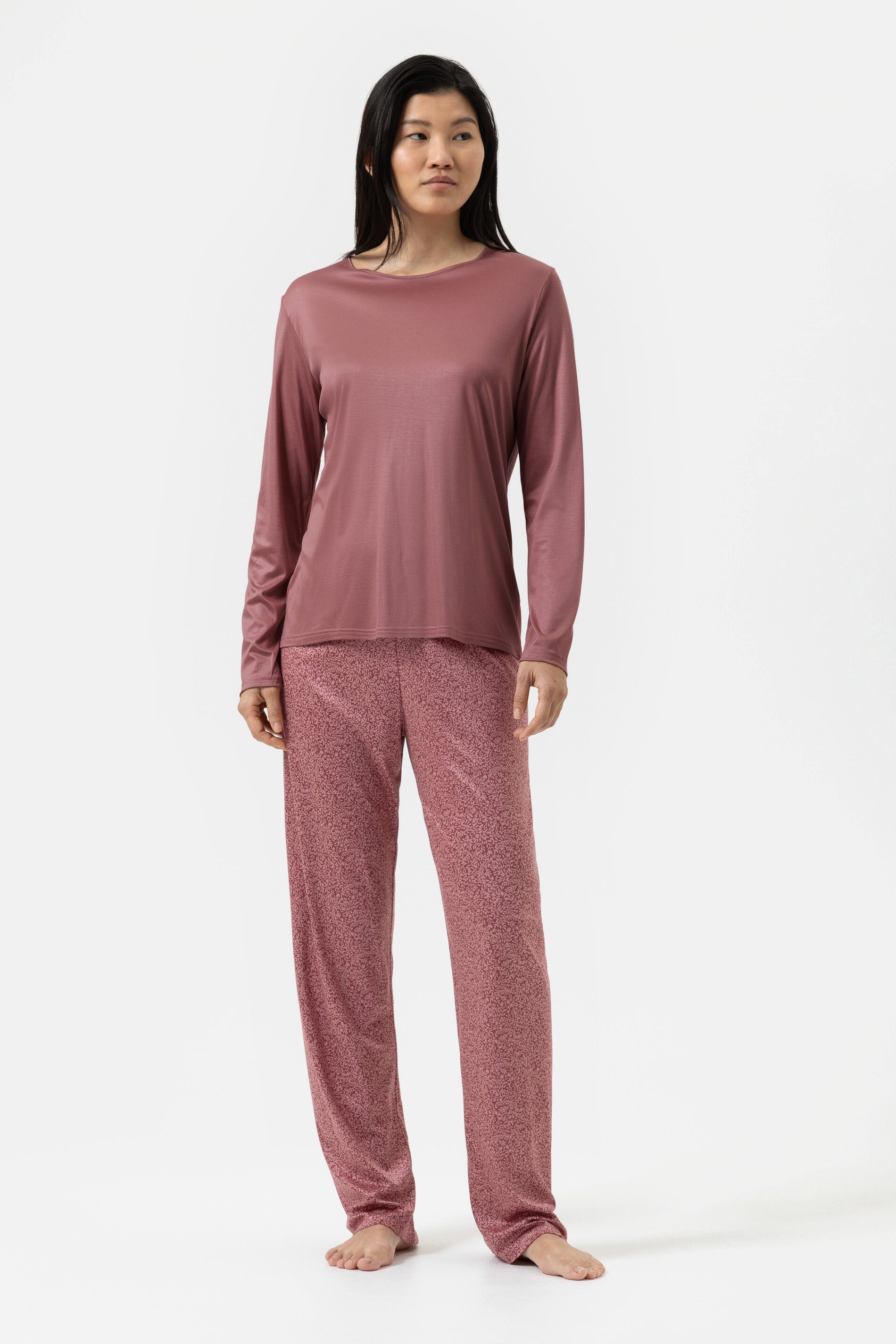 Mey Schlafanzug Serie Little Vines floraler Print (2 tlg) Pyjama-Set, 100% Modal, Super soft, Interlock Jersey, Casual fit