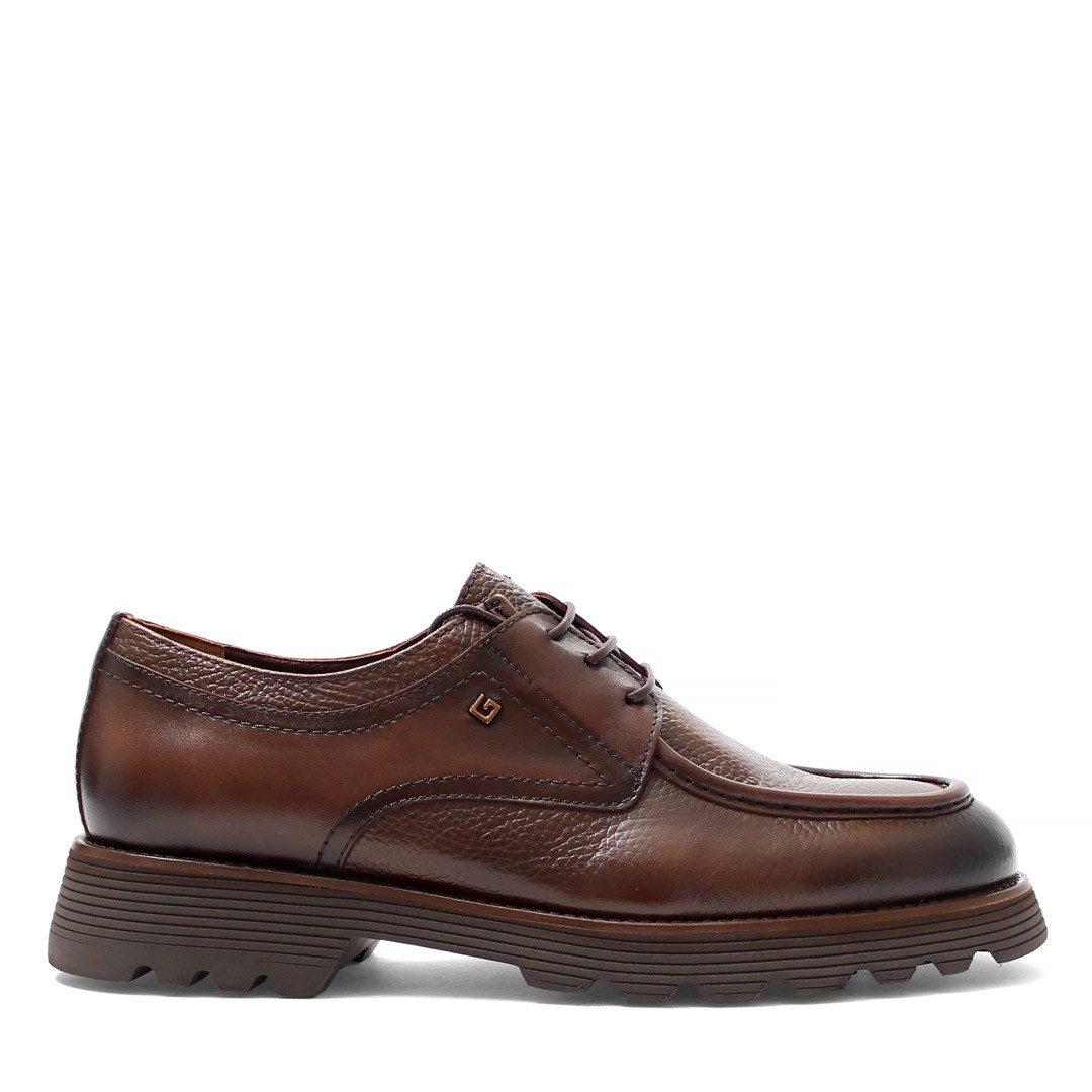 Celal Gültekin 406-4414 Mokassin Braun, genarbtes günstig online kaufen