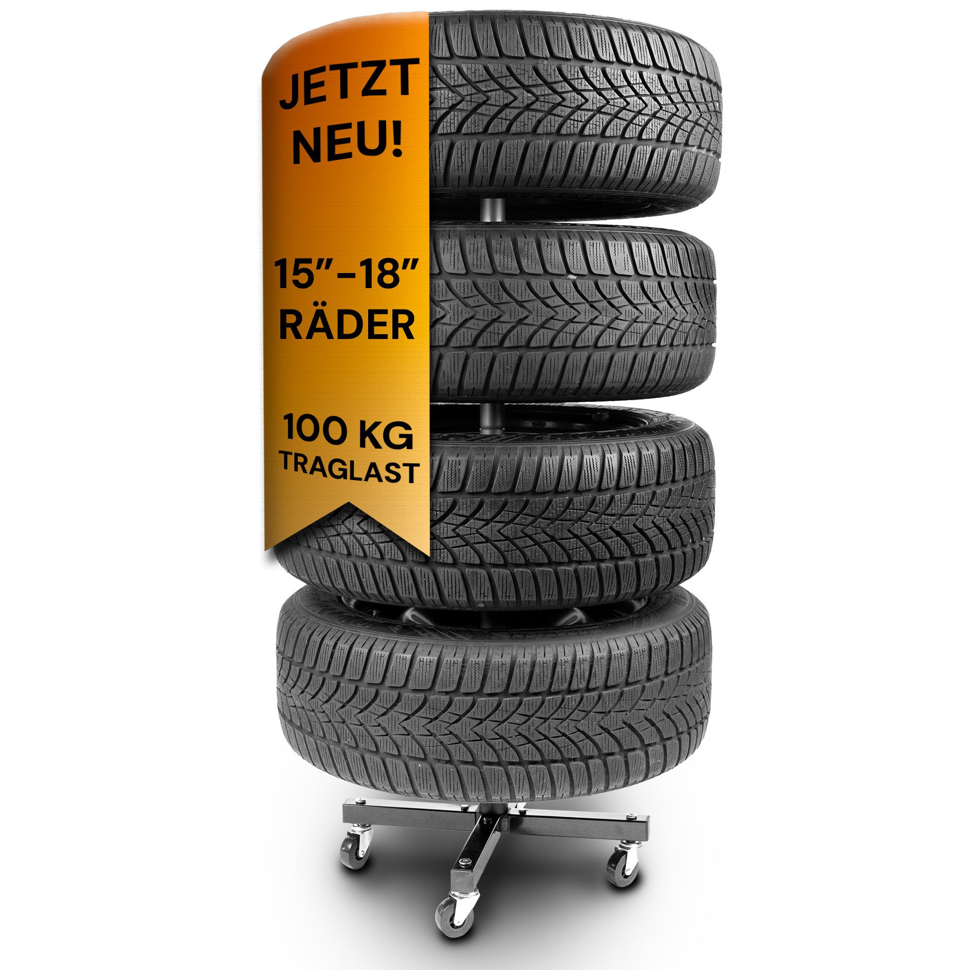 ALL Felgenbaum Premium Qulität, für 4 Reifen, bis 225 mm Reifenbreite, Set, 1er-Set, 225mm