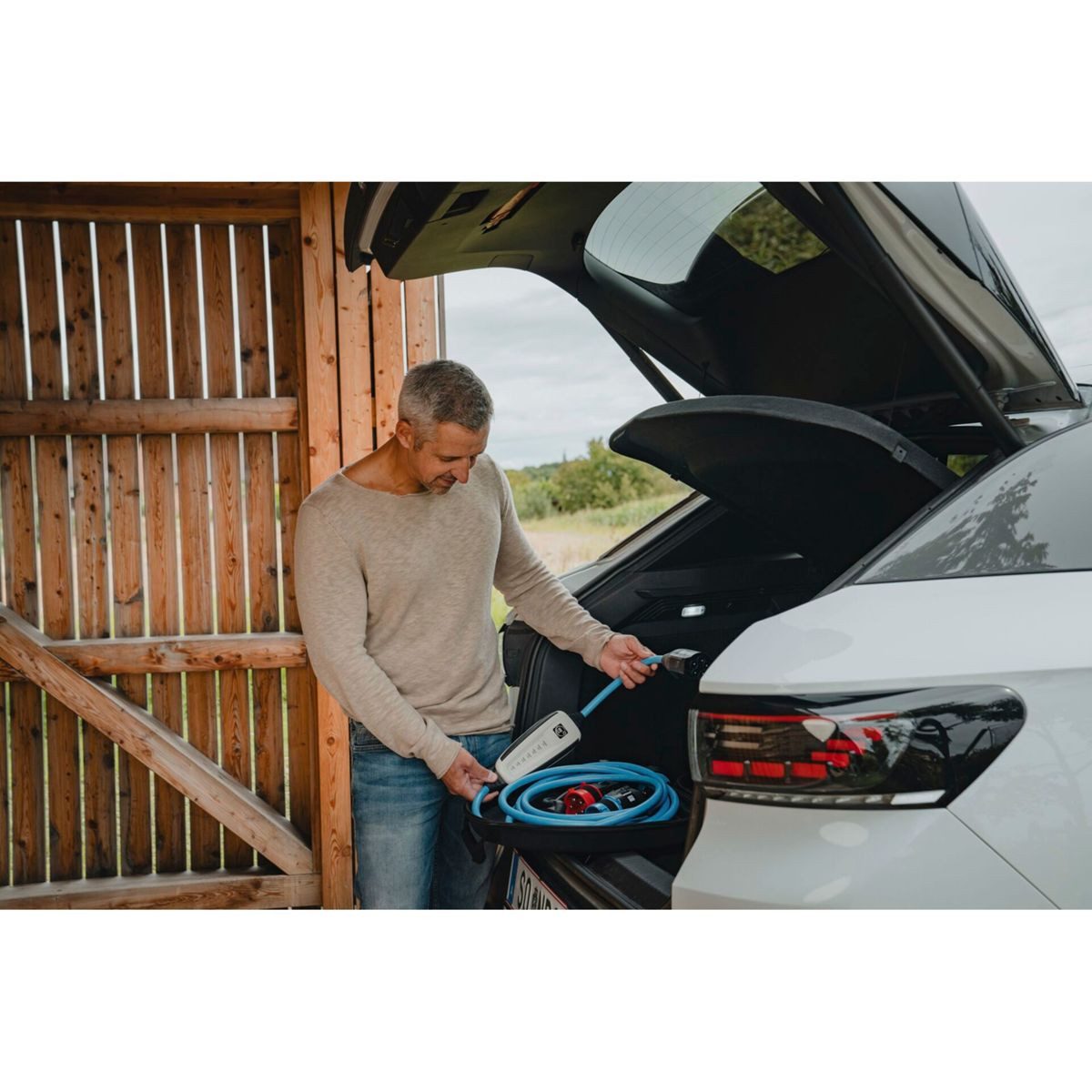 NRGkick Elektroauto-Ladestation 32A Pure für PV-Nutzer 10m WLAN