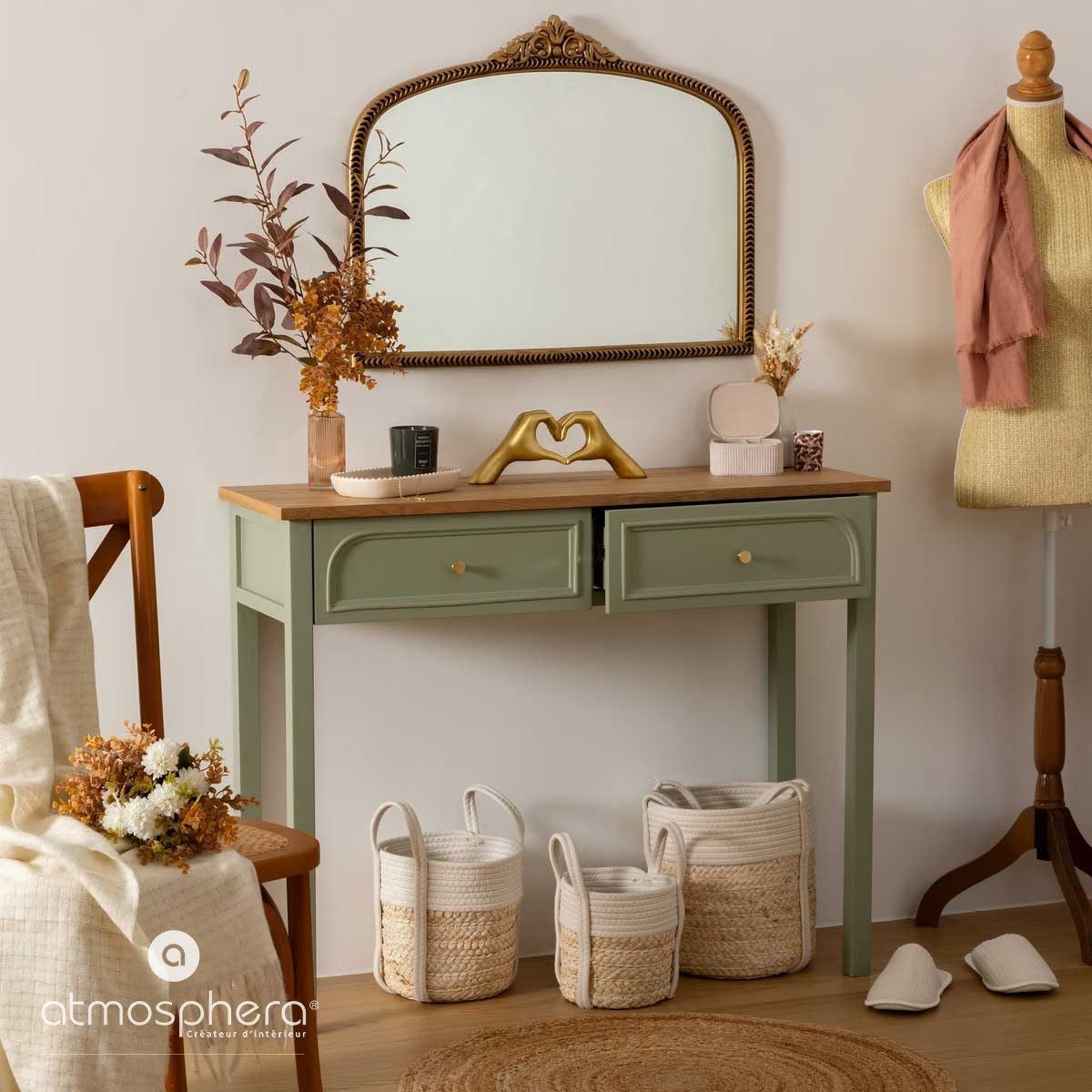 Atmosphera Créateur d'intérieur Schreibtisch MOHEA (funktional) günstig online kaufen