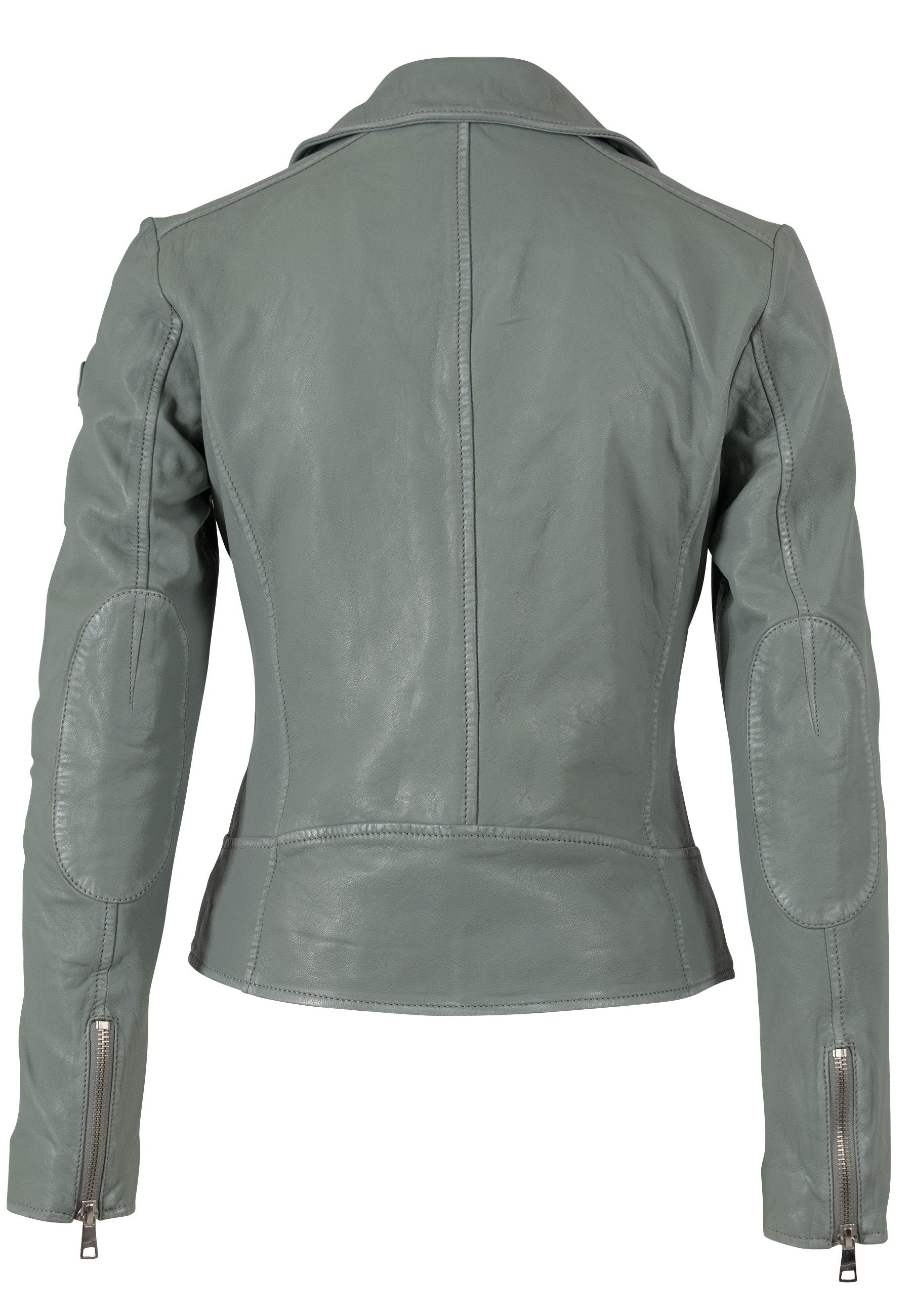 Mauritius Lederjacke MWBajah mit Reverskragen