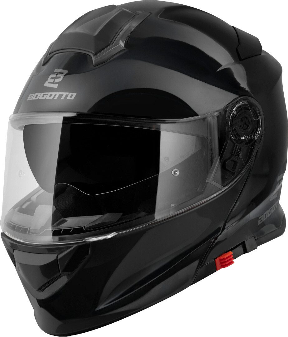 Bogotto Motorradhelm H271 Klapphelm, vorbereitet für Kommunikationssystem,geeignet für Brillenträger,v