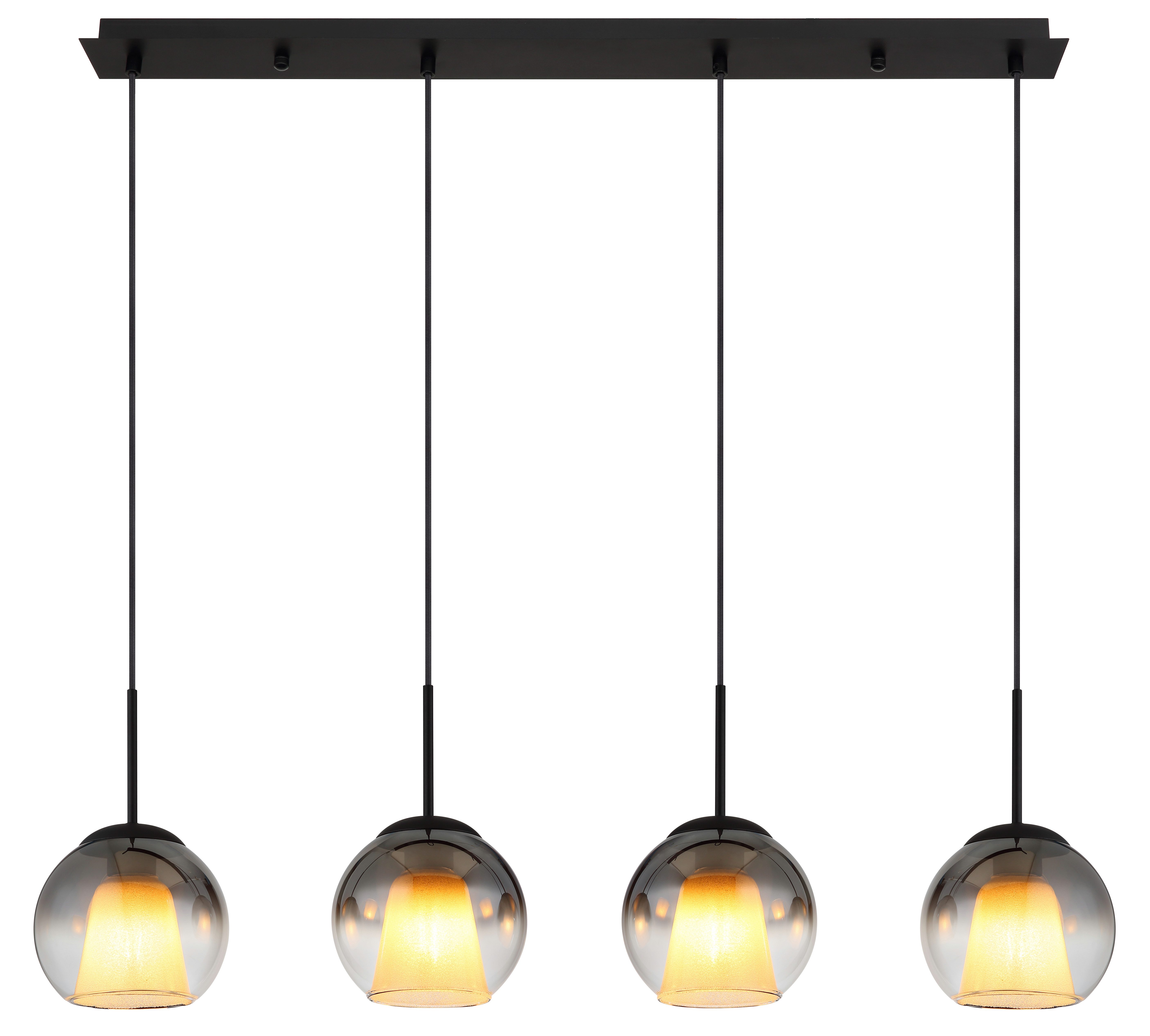 GLOBO LIGHTING Hängeleuchte BARRY, ohne Leuchtmittel, Hängelampe/Pendelleuchte/Esszimmer/Wohnzimmer/Esstisch