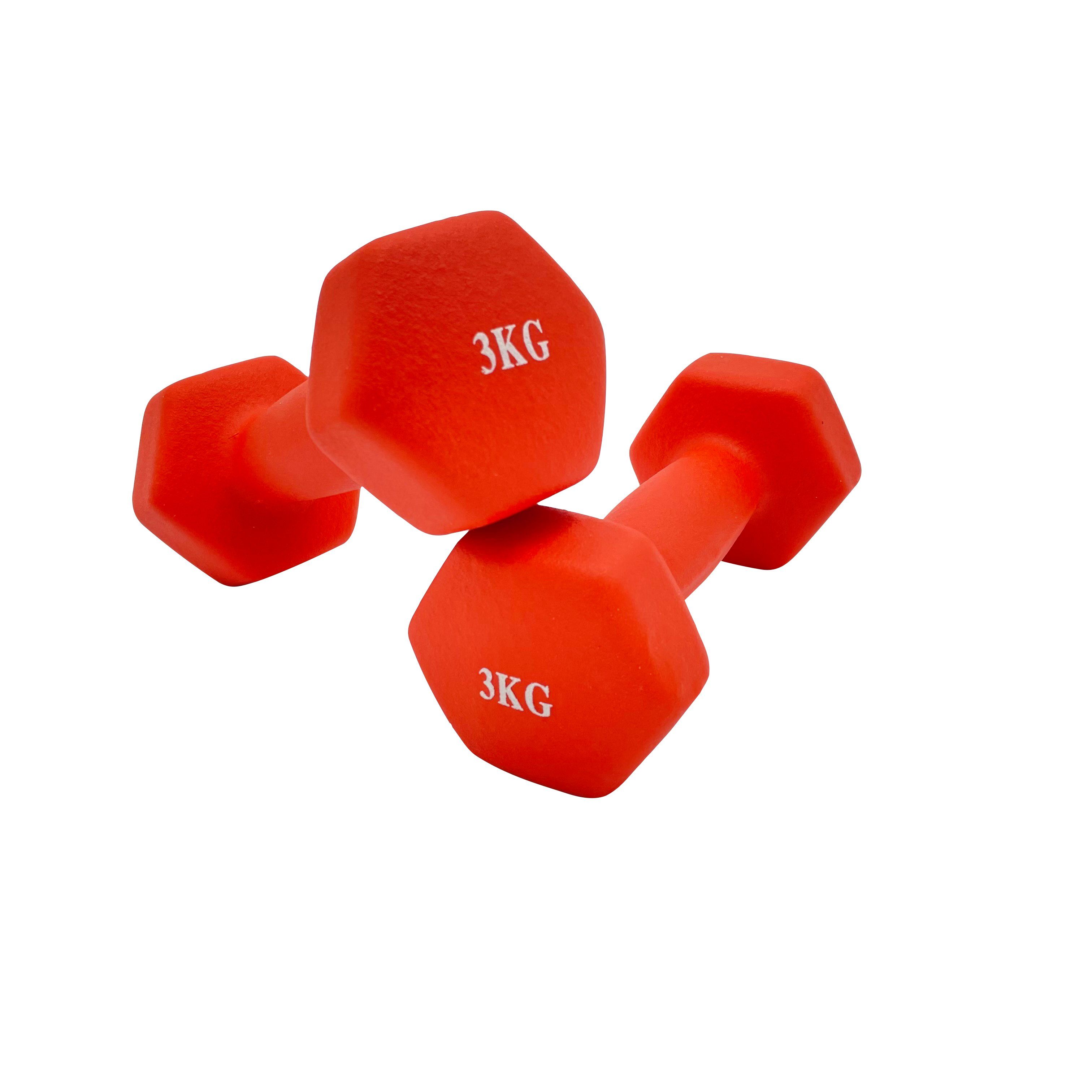 QTC Gymnastikhantel Kurzhanteln Hexagon Aerobic Hanteln 2er Sets 1-5 KG