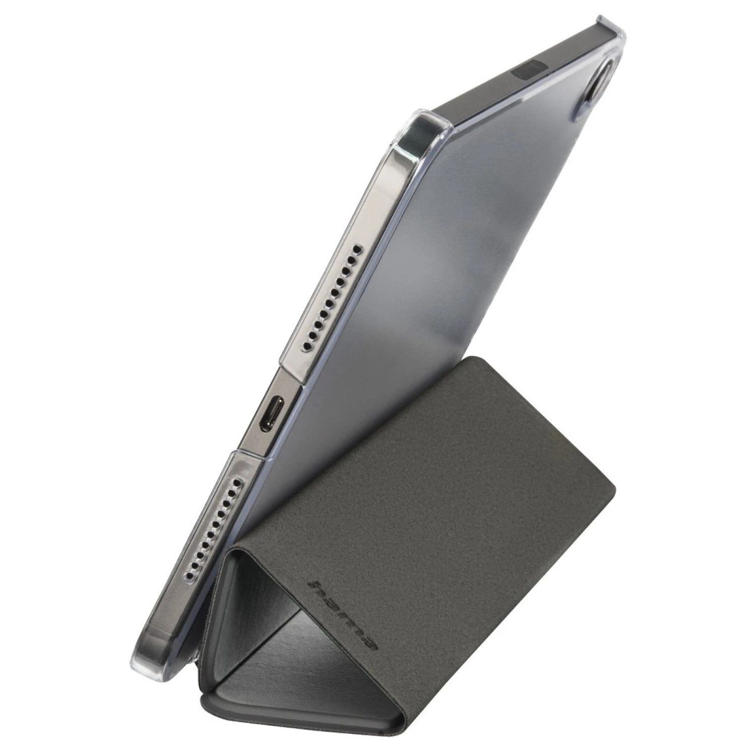 Hama Tablet-Hülle Smart Case Tasche Fold Clear Cover Hülle Grau, Standfunktion Magnet-Verschluss für Apple iPad mini 6 2021 8,3" – Bild 4 von 5