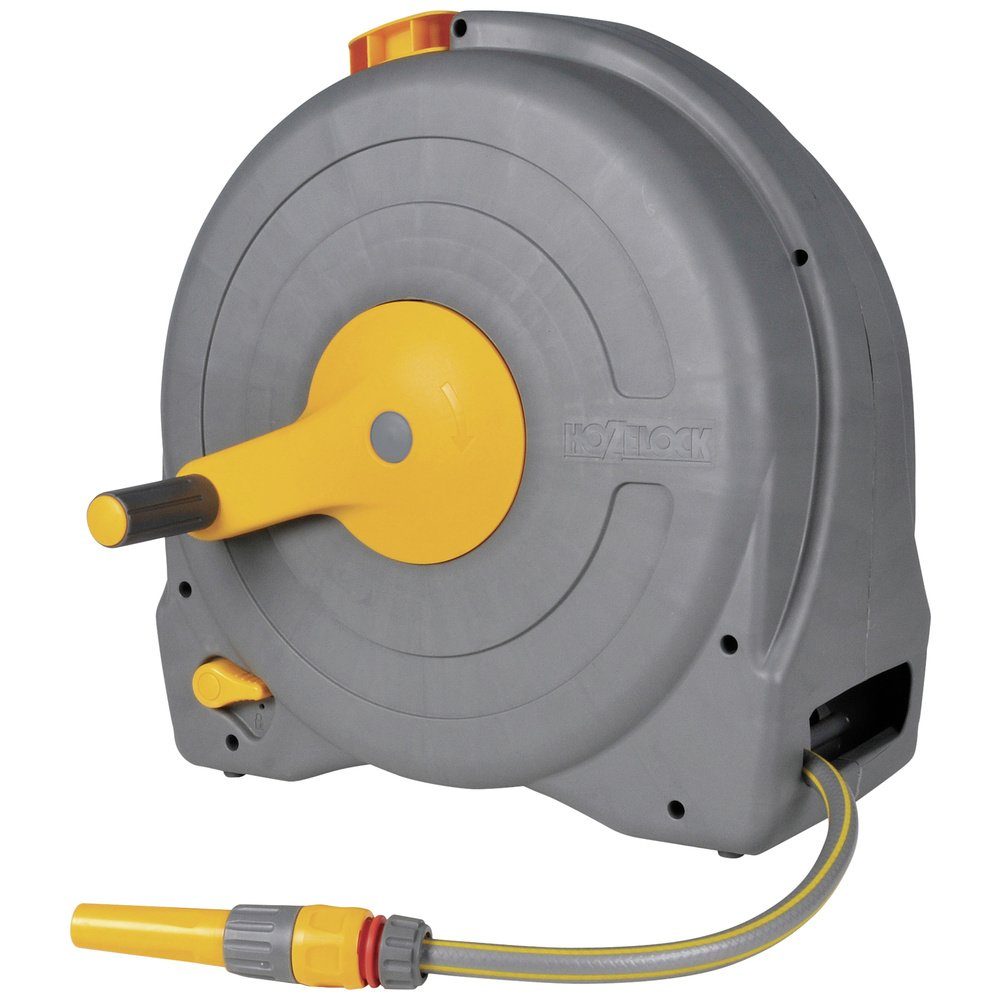 Hozelock Gartenschlauch Hozelock Fast Reel 2494R0000 40 m 1/2 Zoll 1 St. Grau, Gelb Gartensch