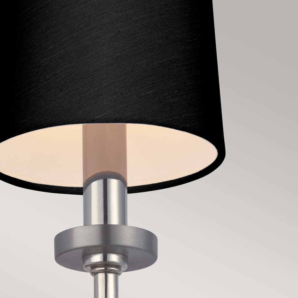 Wandleuchte, Spiegelleuchte Stoff Wandlampe Wandleuchte etc-shop Feuchtraumlampe Wohnzimmer