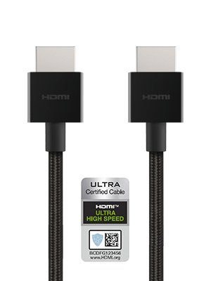 Belkin Ultra-Highspeed-HDMI-2.1-Kabel, 4K HDR, 2m HDMI-Kabel