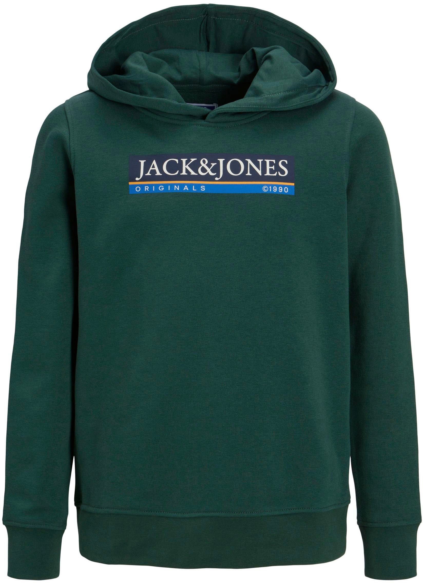 JORCODYY & SWEAT HOOD JNR Trekking Jones Green SN Kapuzensweatshirt Jack Junior
