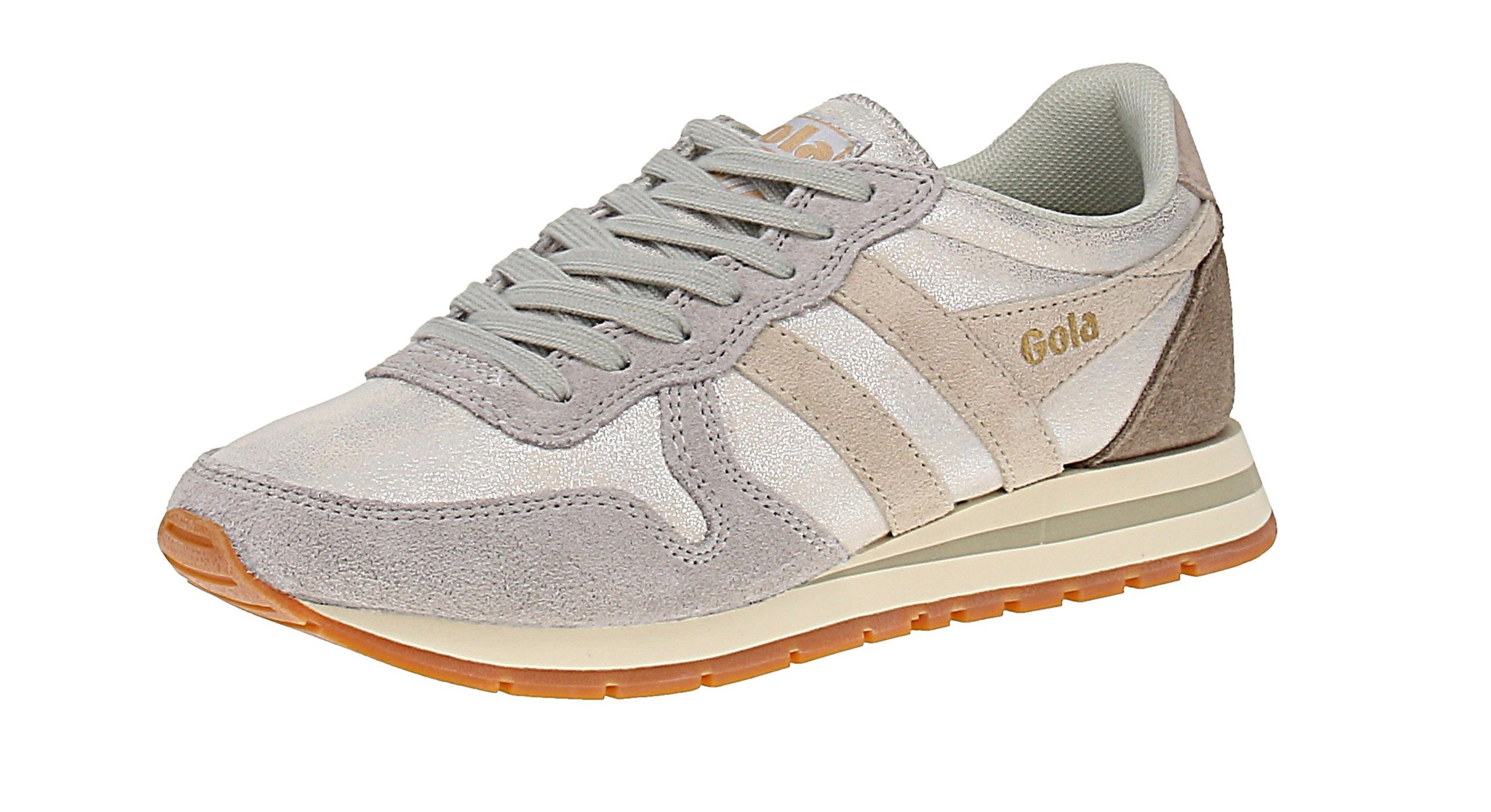 Gola Gola Daytona Blaze - Damen Sneaker - Silver-Wheat-Feather-Grey Sneaker