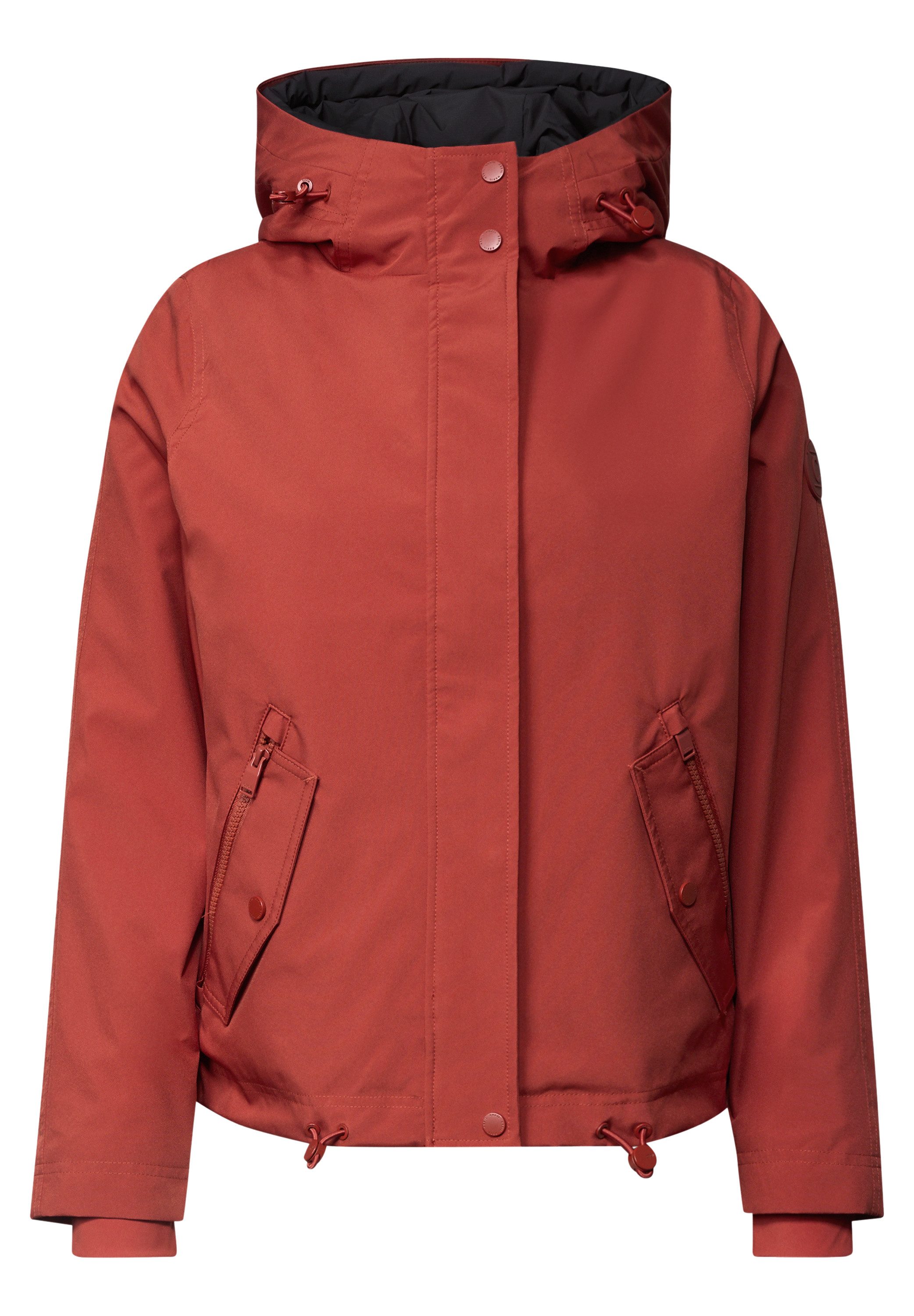 CECIL Blouson 2-in-1 Jacke mit Steppwesten-Inlay / Kapuze