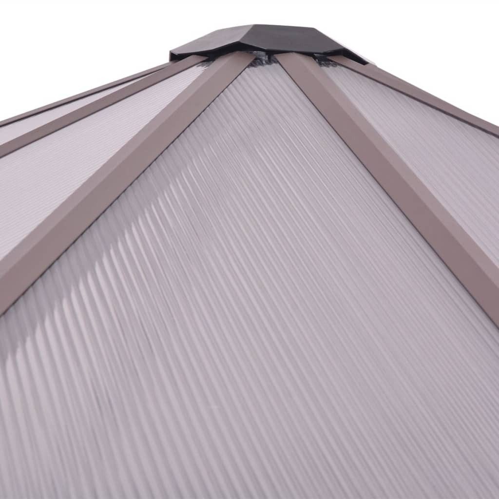 furnicato Gewächshaus Aluminium 240×21...