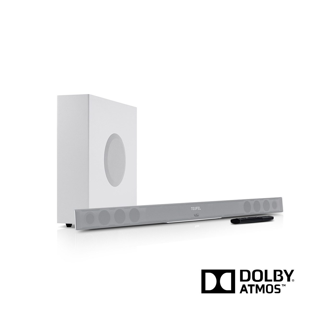 Teufel CINEBAR 11 für Dolby Atmos "2.1-Set" Soundbar (Bluetooth, HDMI, 65 W, kabellos angesteuerter Subwoofer)